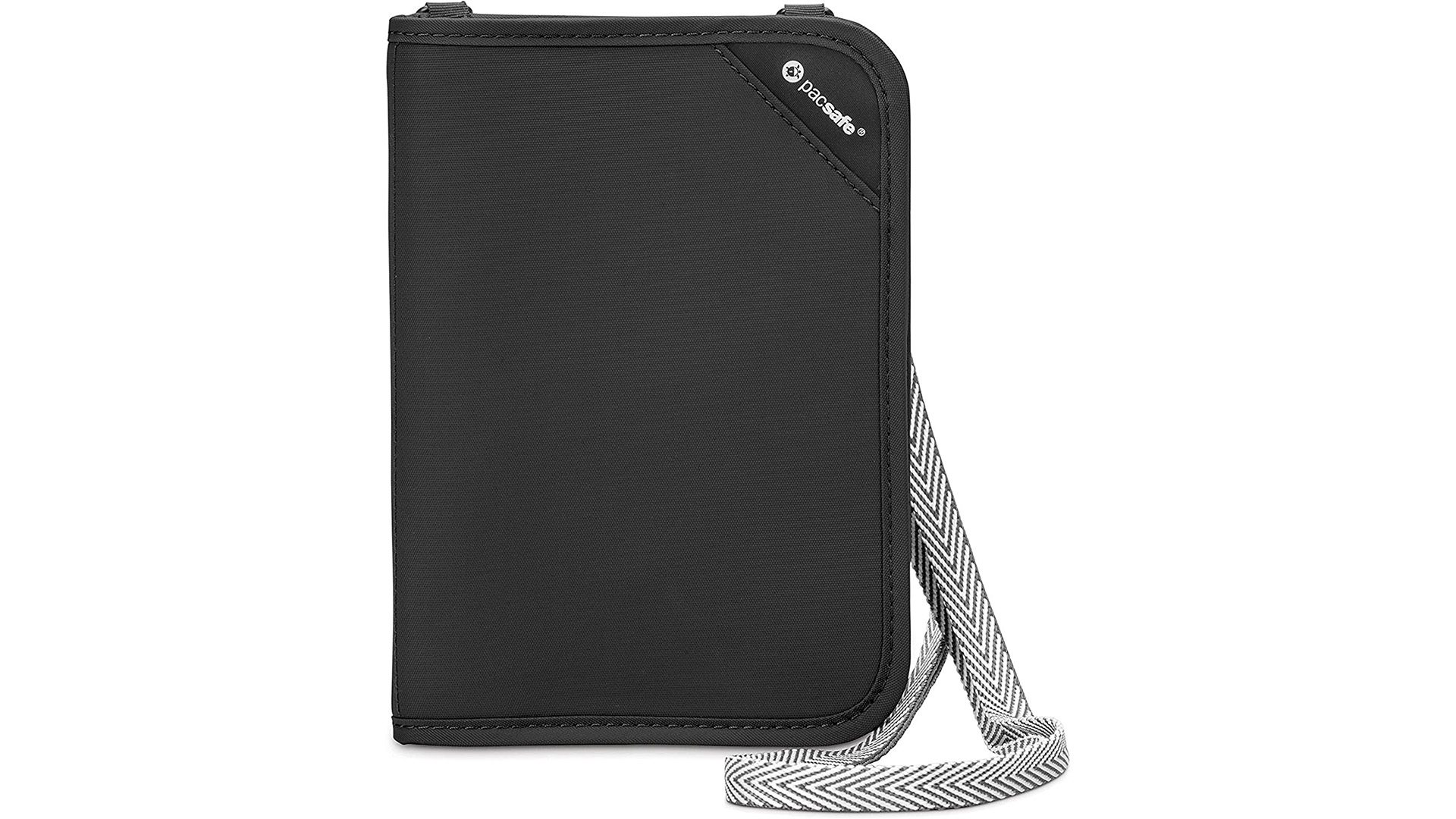 Pacsafe Rfidsafe V150 Compact Passport Wallet with Anti-Theft Lock