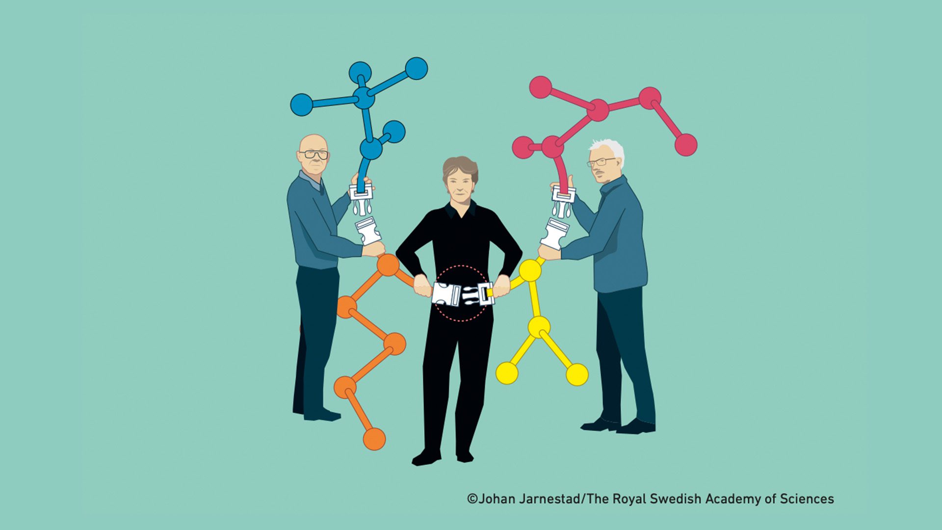 The Nobel Prize in Chemistry 2022 was awarded to Barry Sharpless, Morten Meldal, and Carolyn Bertozzi