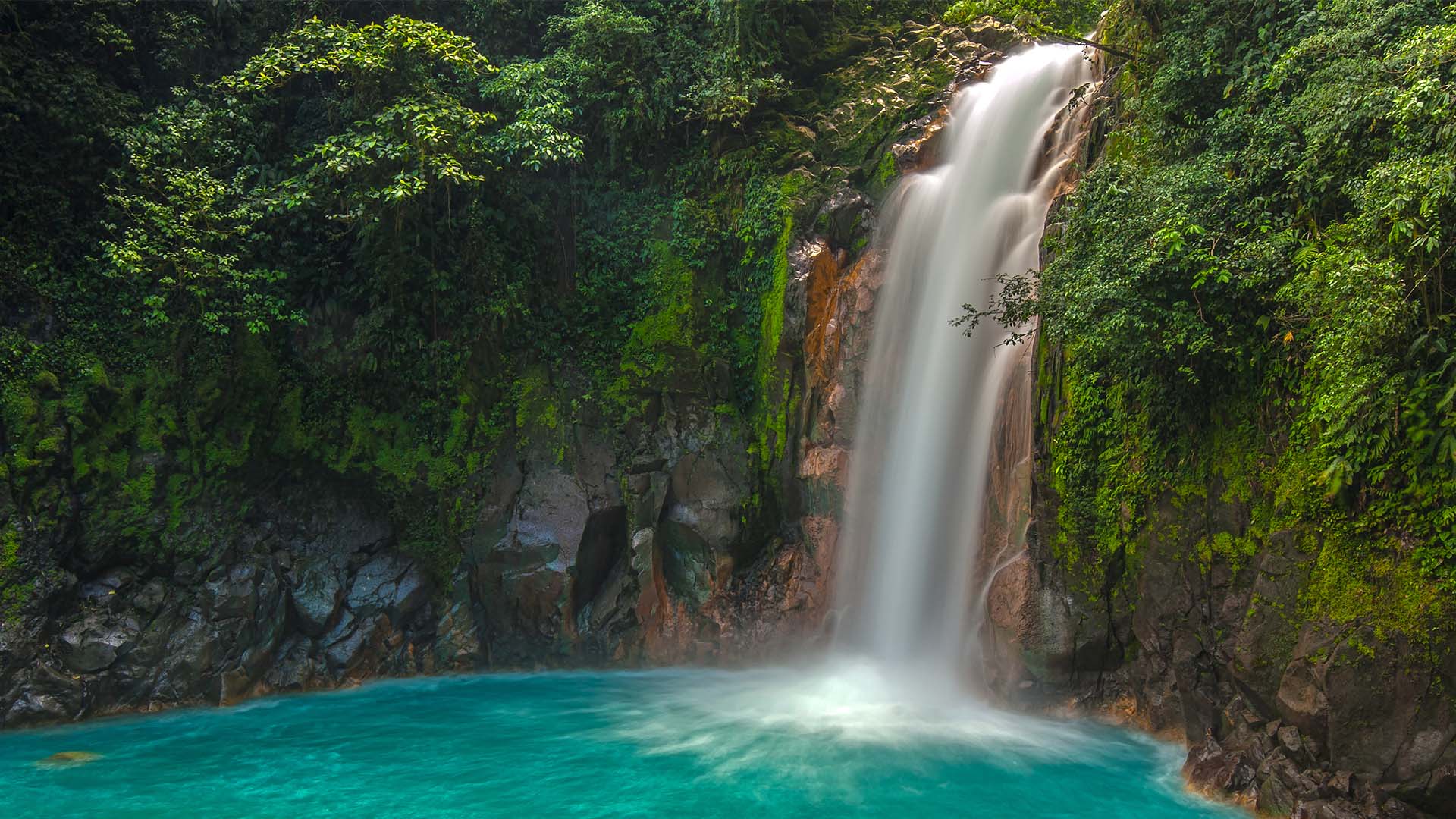 Costa Rica Waterfalls Winter Travel