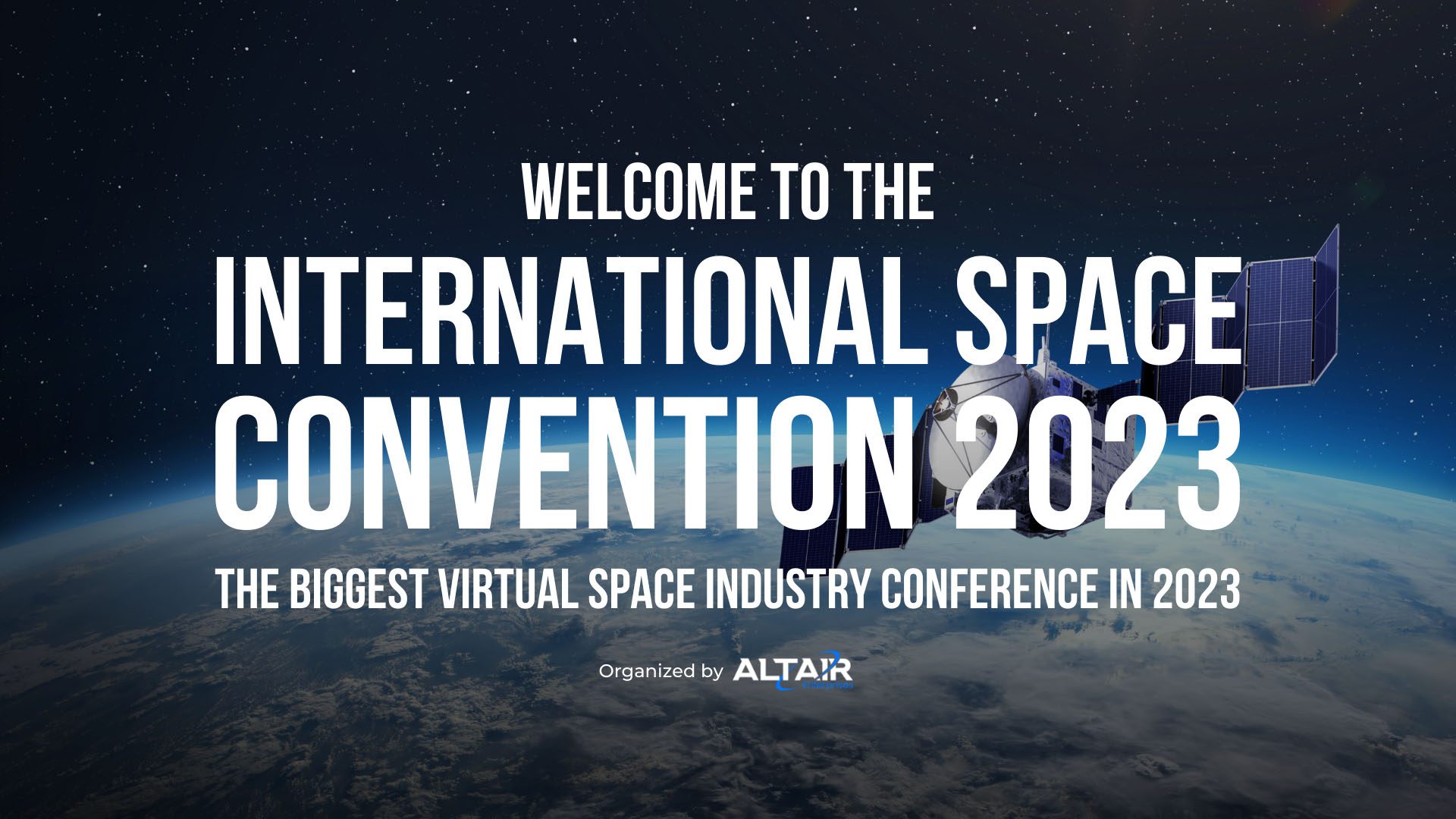 International Space Convention 2023 poster