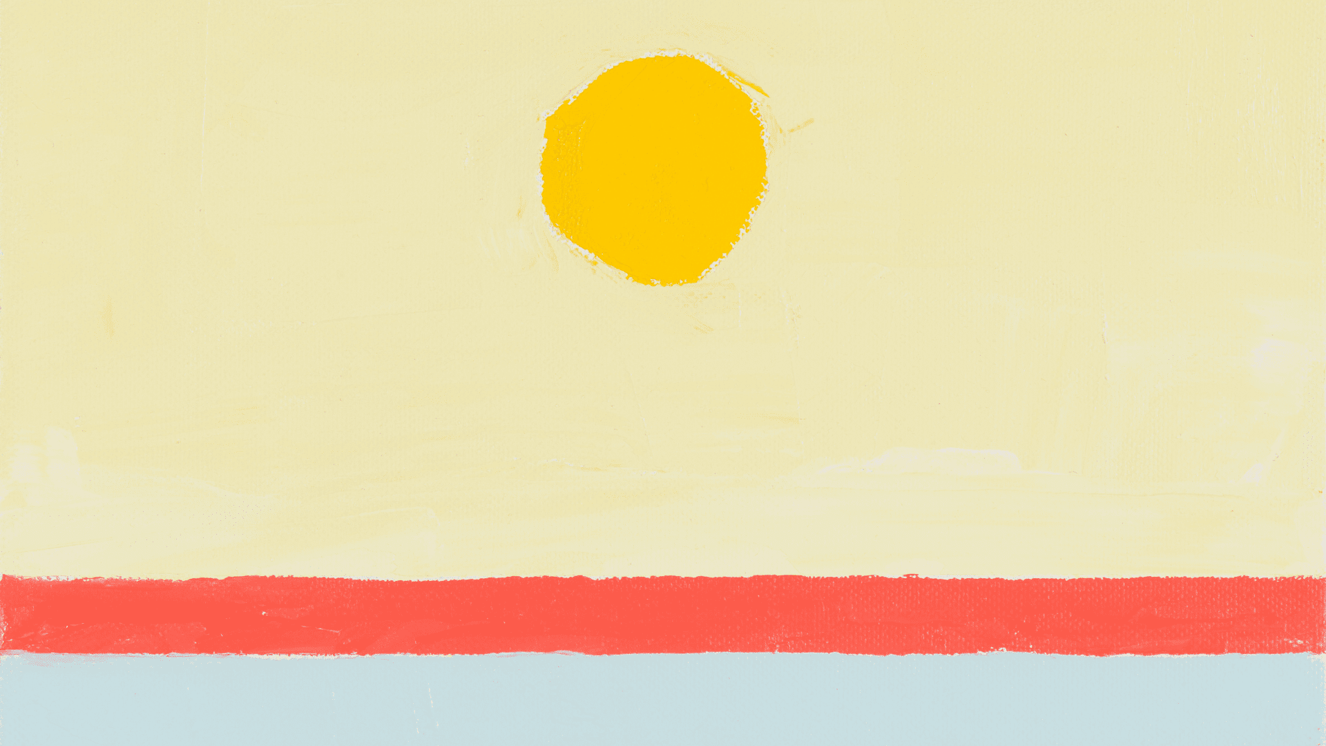 Etel Adnan, Untitled, 2010. COLLECTION OF KAREN E. WAGNER AND DAVID L. CAPLAN, NEW YORK. © ETEL ADNAN Etel Adnan, Untitled, 2010. COLLECTION OF KAREN E. WAGNER AND DAVID L. CAPLAN, NEW YORK. © ETEL ADNAN
