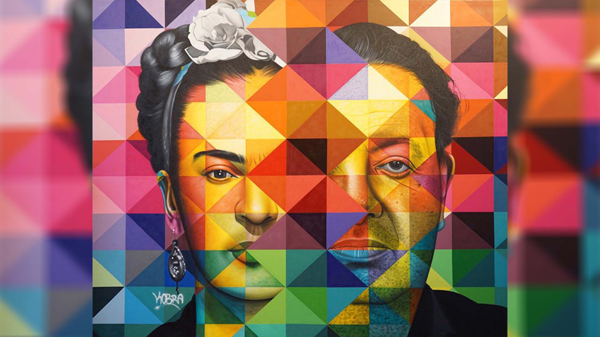 Frida & Diego Eduardo Kobra Street Art 2023 Trends