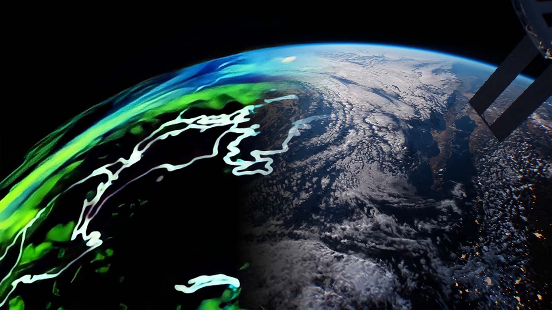 Rendering of NOAA's Earth Observing Digital Twin