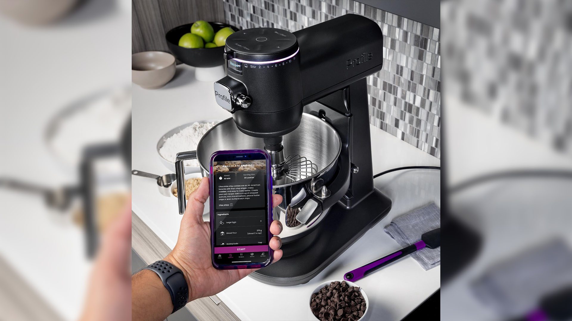 GE's Smart Mixer with auto-sense technology