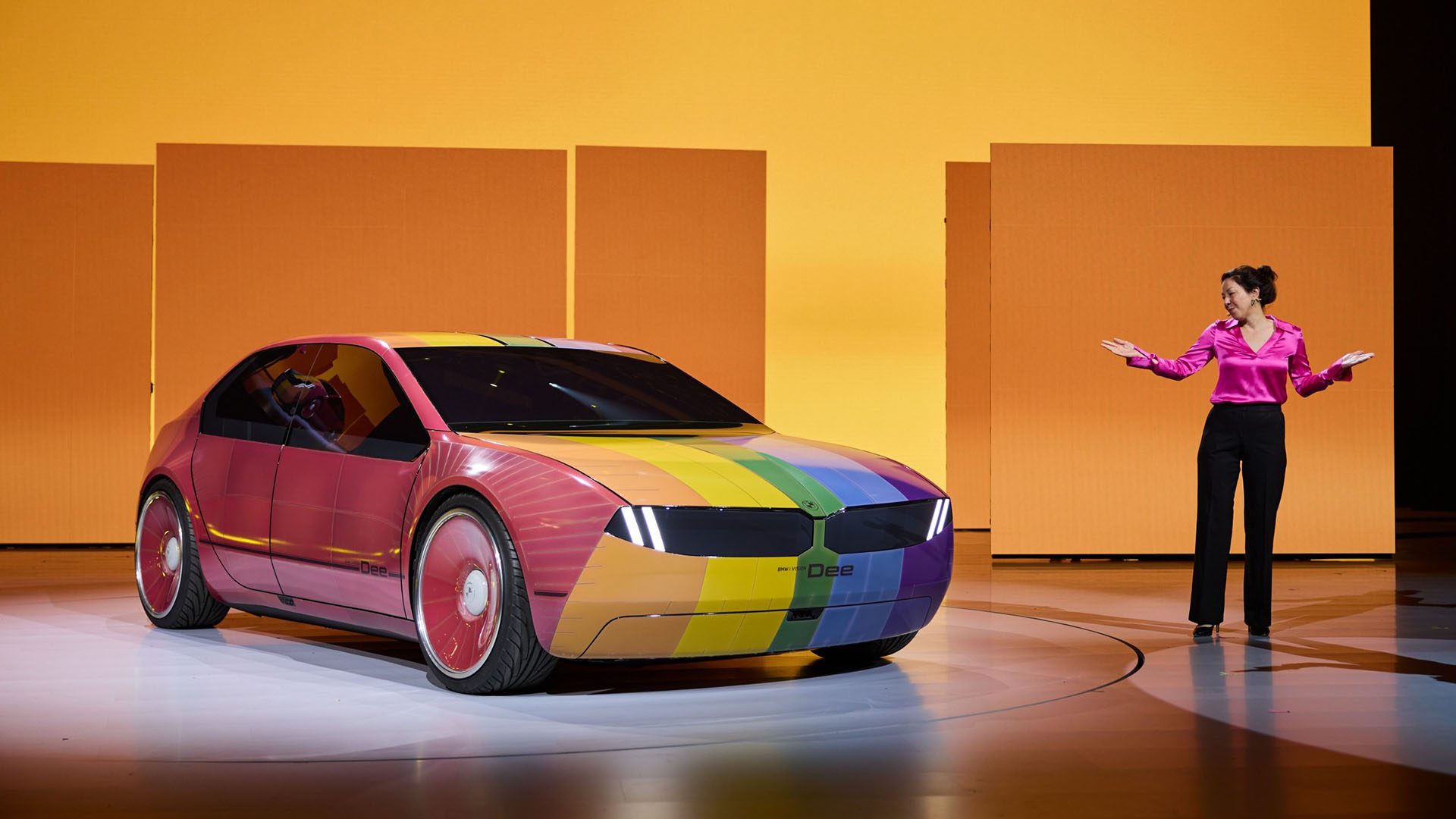 BMW Color-Changing Car With Emotional Intelligence, BMW i Vision Dee