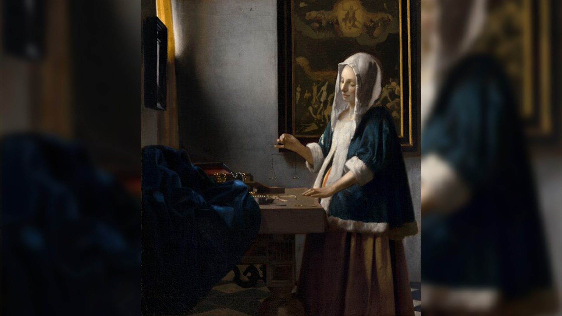 Johannes Vermeer, Woman Holding a Balance Art Exhibitions 2023