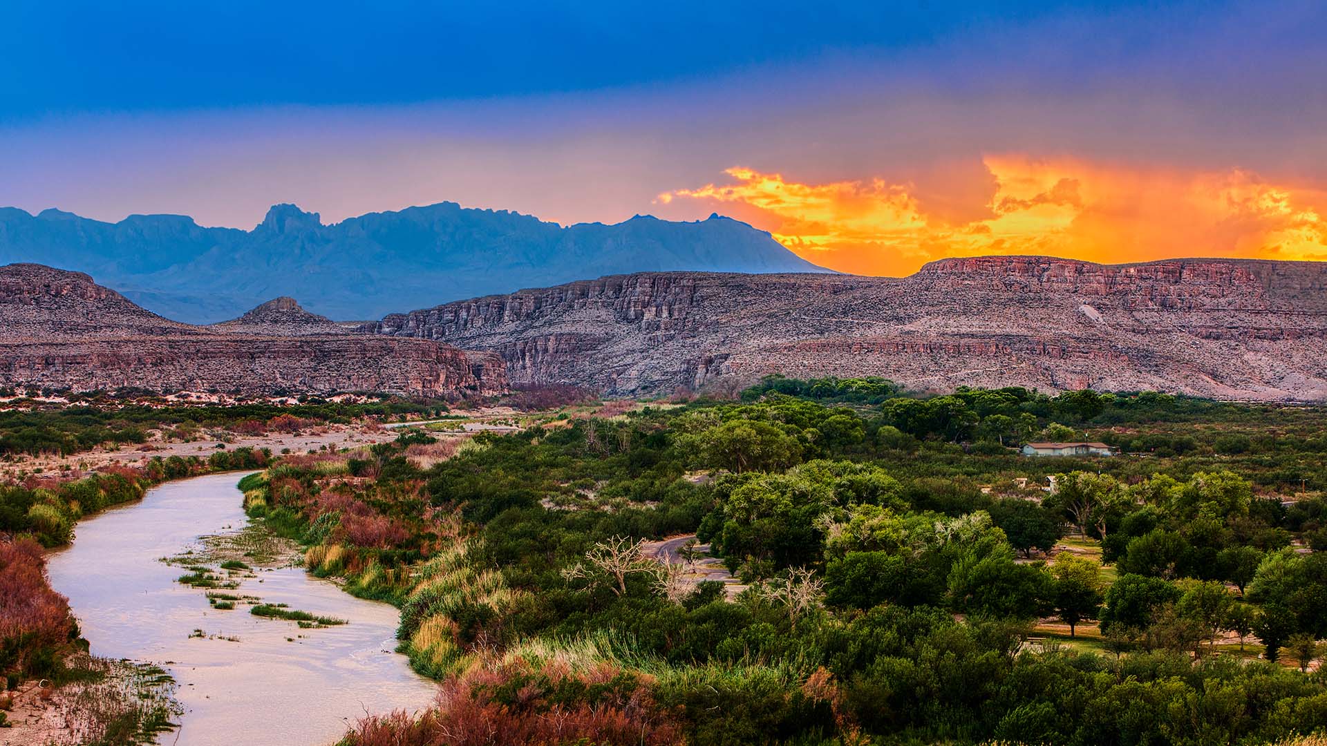 National Park Big Bend Texas