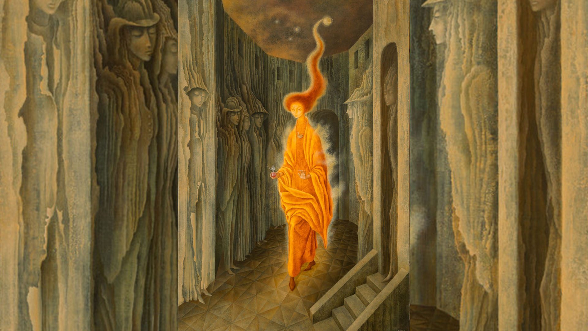 Remedios Varo, La llamada (The Call)