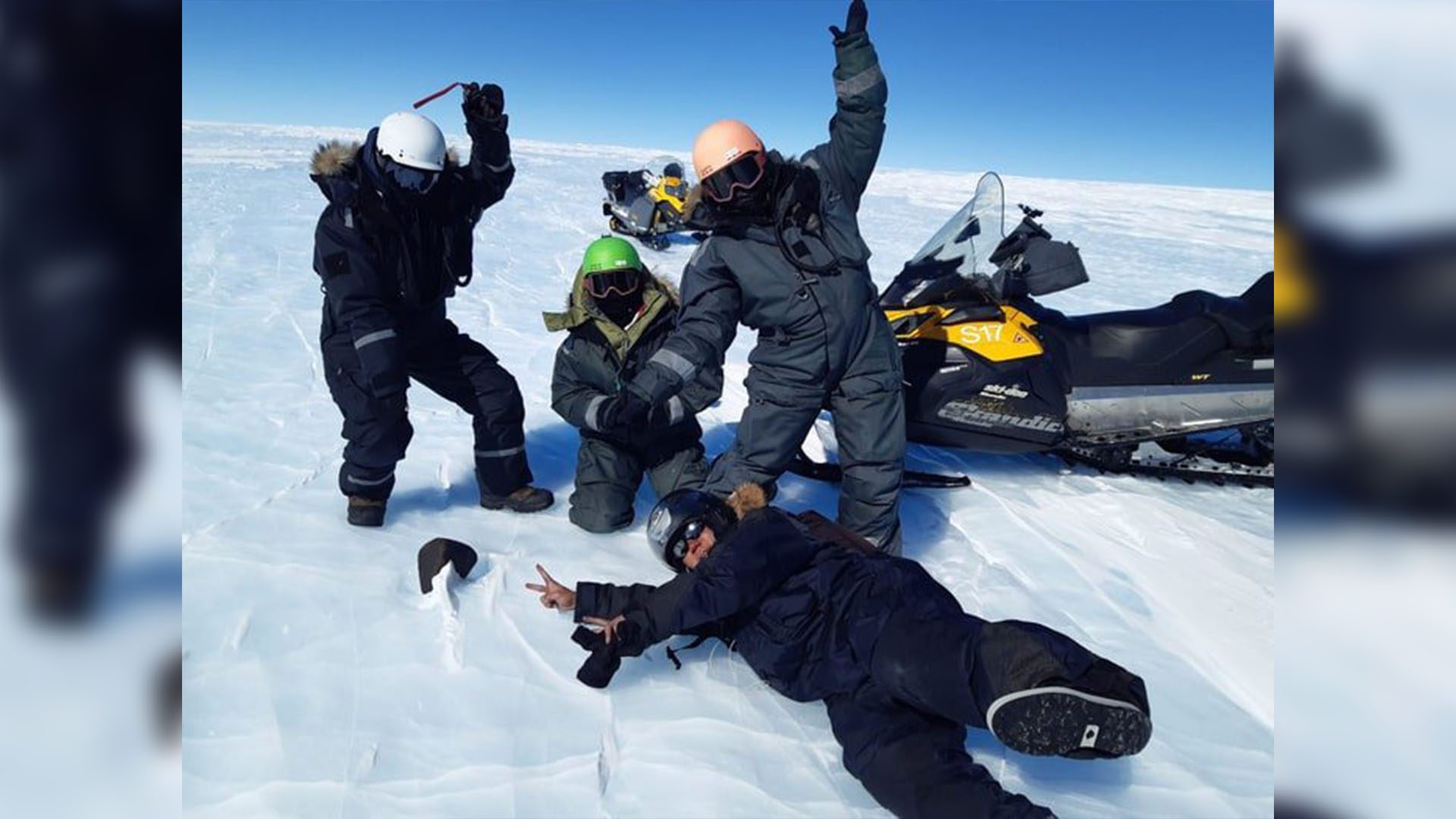 Antarctica Team of Scientists Discovers Large Meteorite Maria Valdes Antarctica Team of Scientists Discovers Large Meteorite