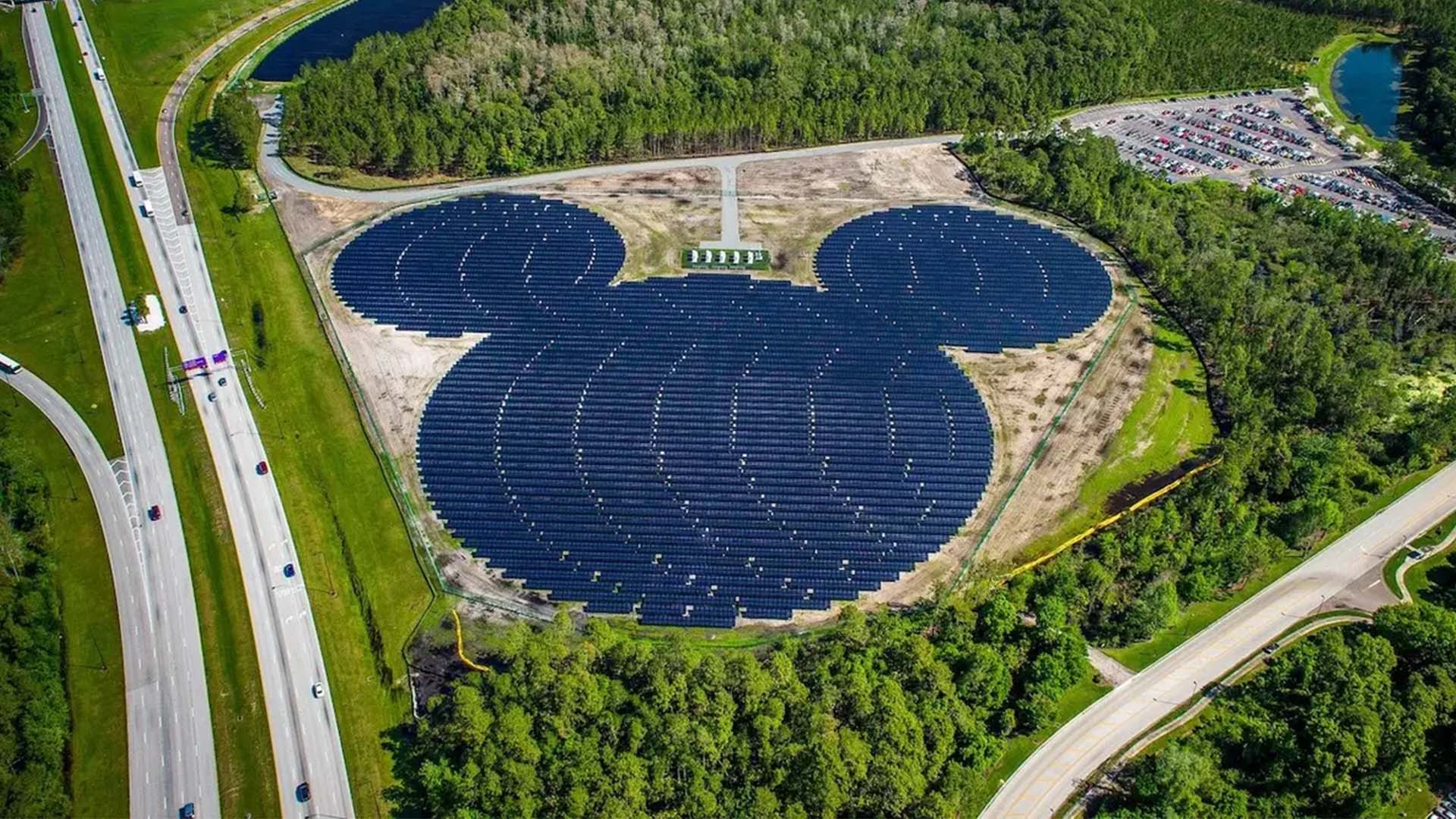 Disney's current solar facilities near Orlando