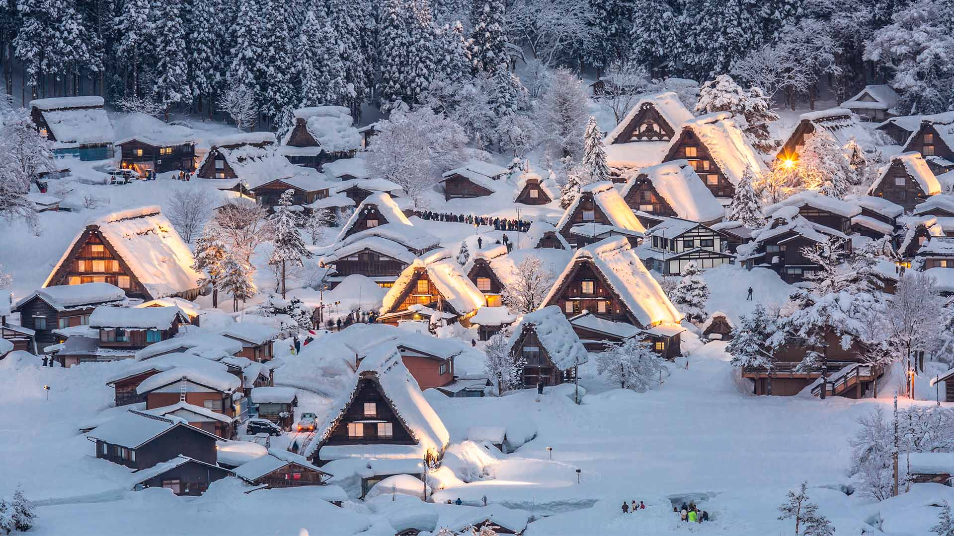 Most Beautiful Small Towns In the World Shirakawa-go, Japan