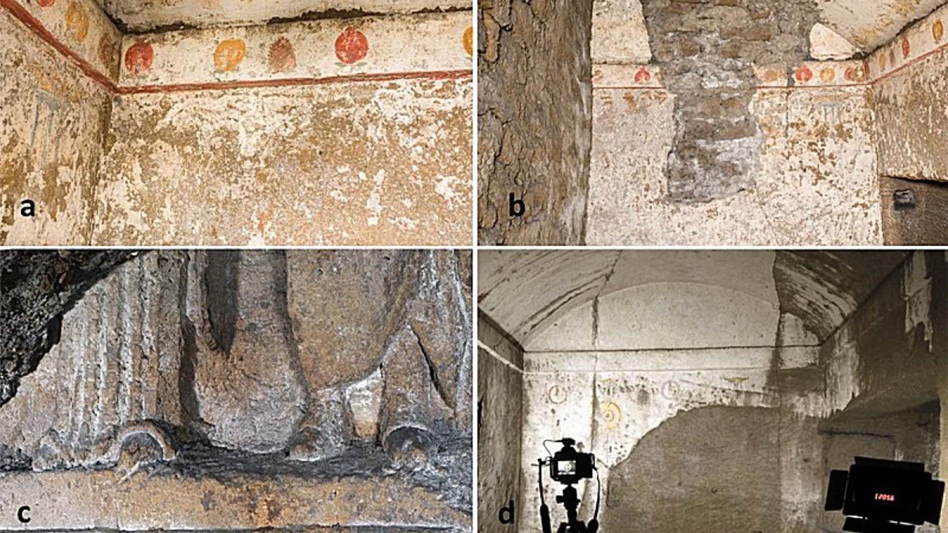 Cosmic Rays Reveal Hidden Burial Chamber Photos