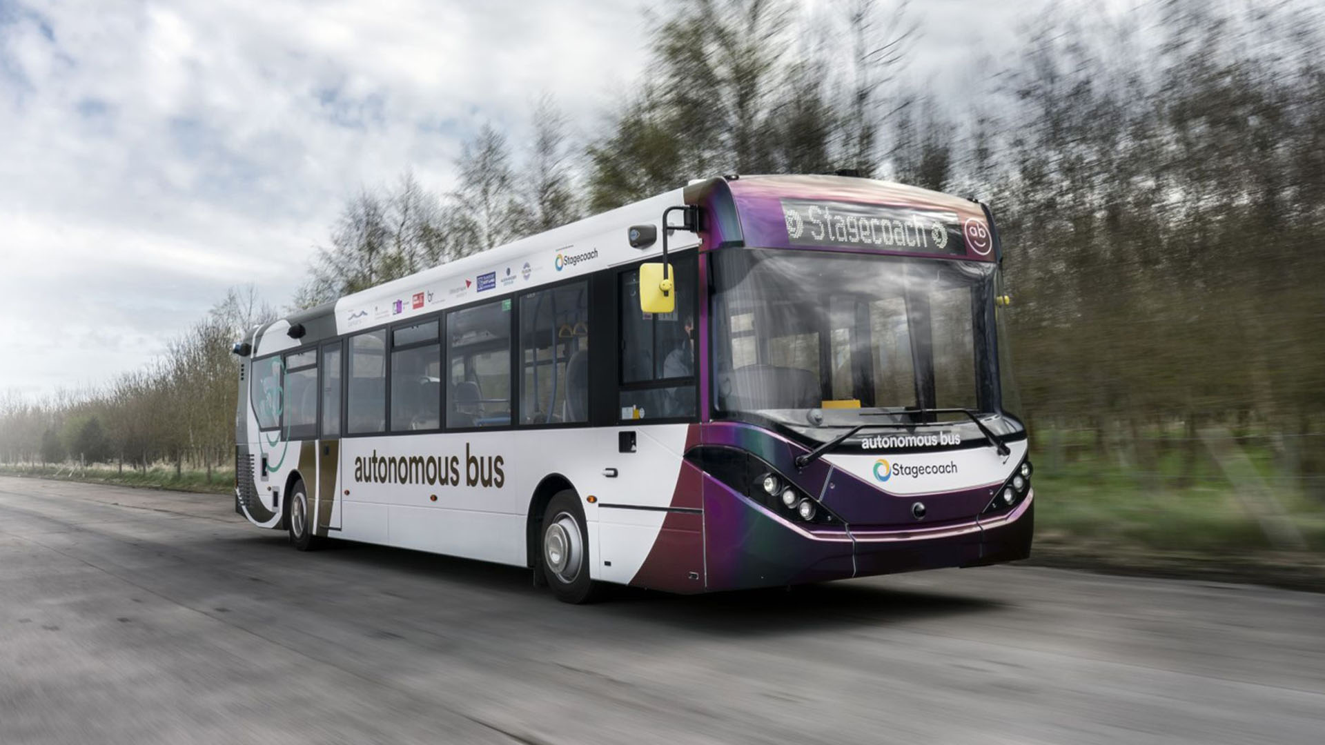 World's first autonomous bus service in Scotland