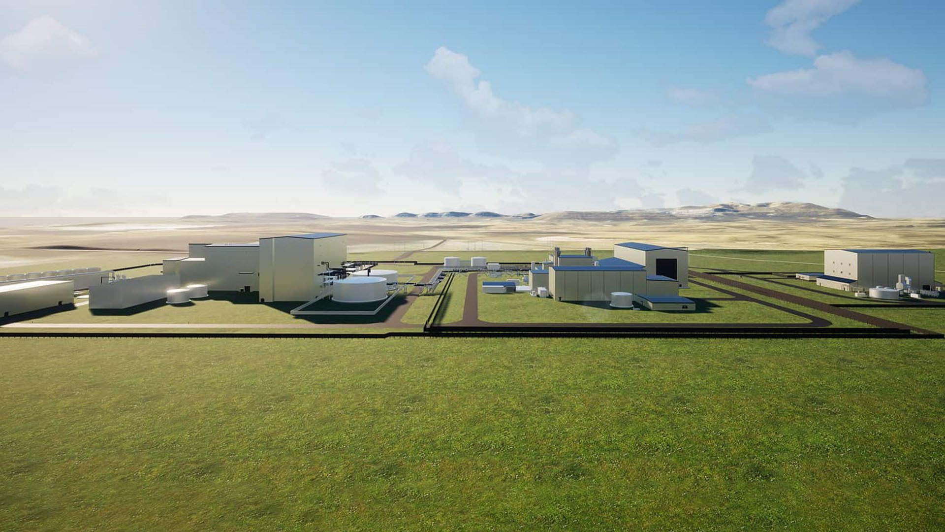 A render of the future Natrium plant