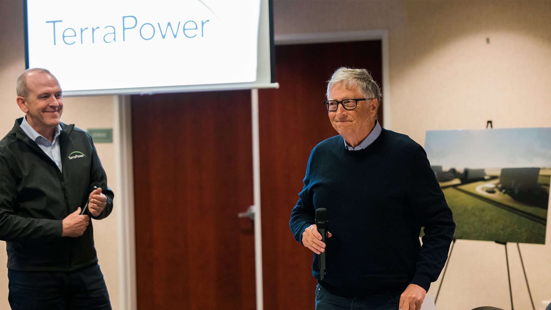 TerraPower founder Bill Gates in Wyoming