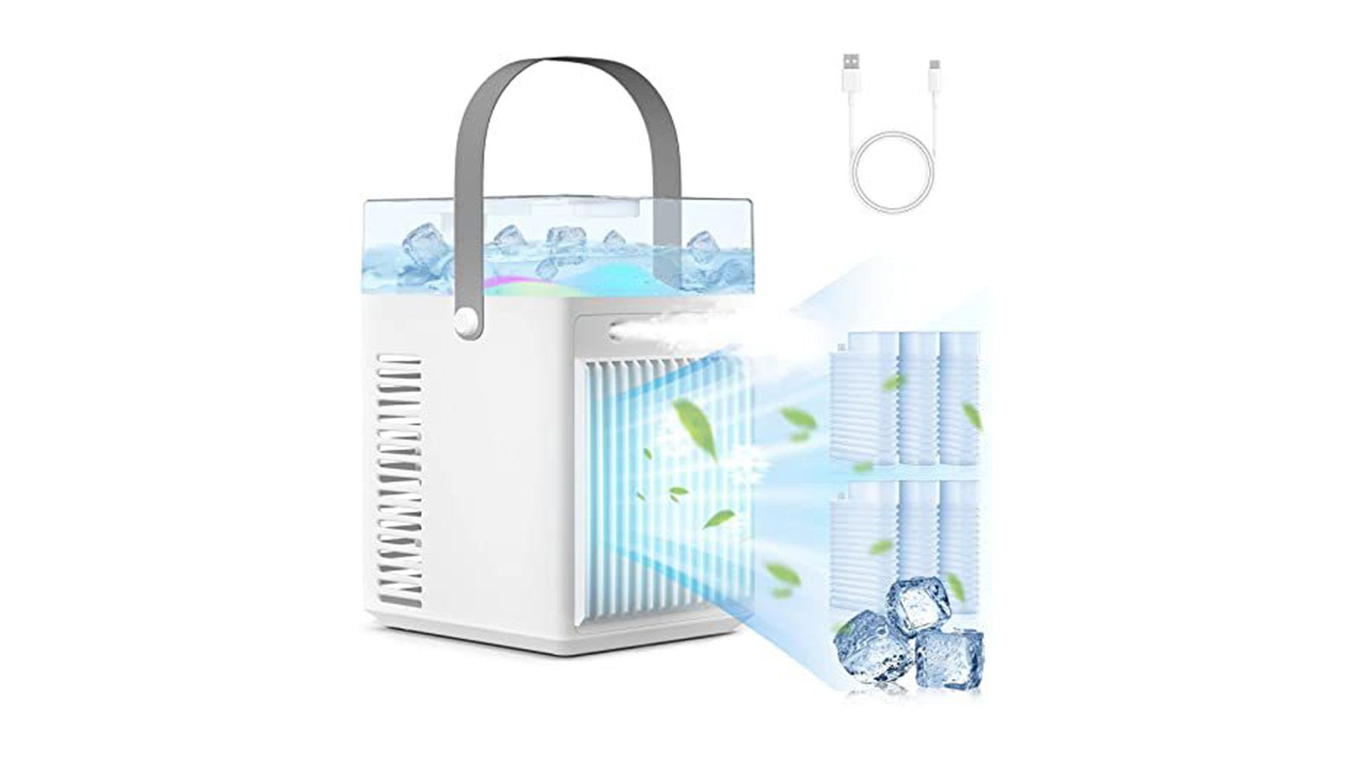 Lenorar Portable Air Conditioner Fan Summer Travel Essentials Lenorar Portable Air Conditioner Fan Summer Travel Essentials