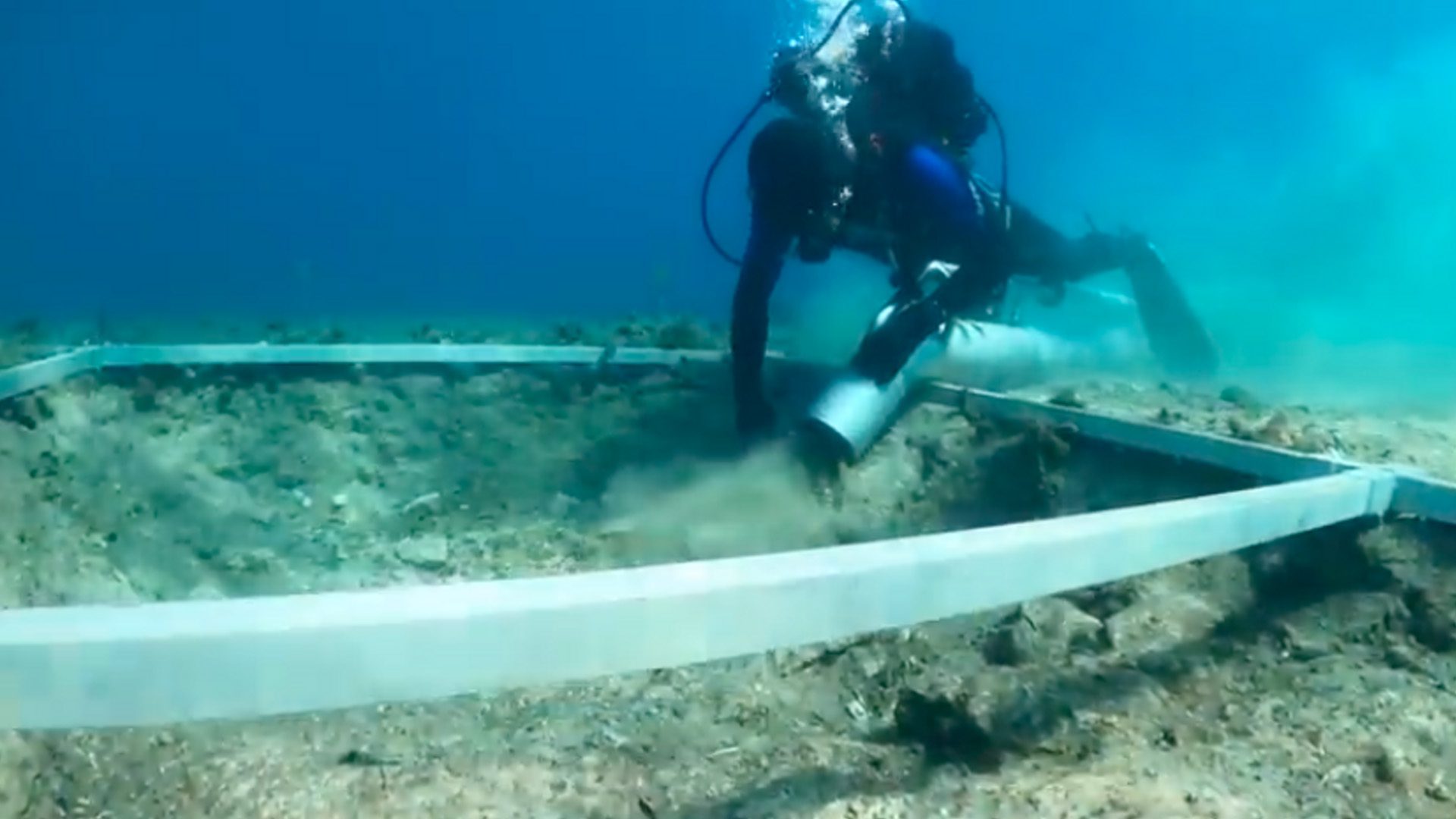 The 7,000 years old submerged road discovered in the depths of the Mediterranean  Sea