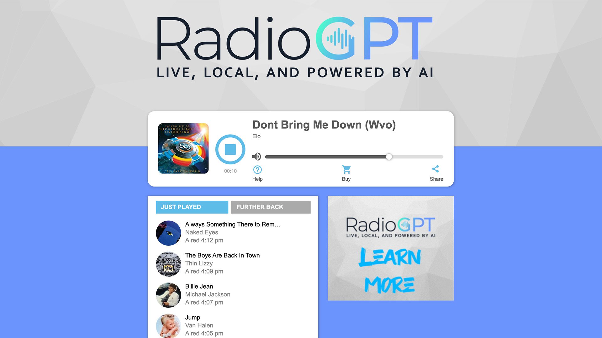 RadioGPT powered by AI