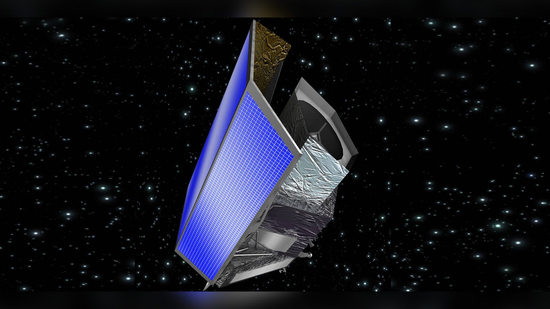 Artist’s rendering of the Euclid spacecraft