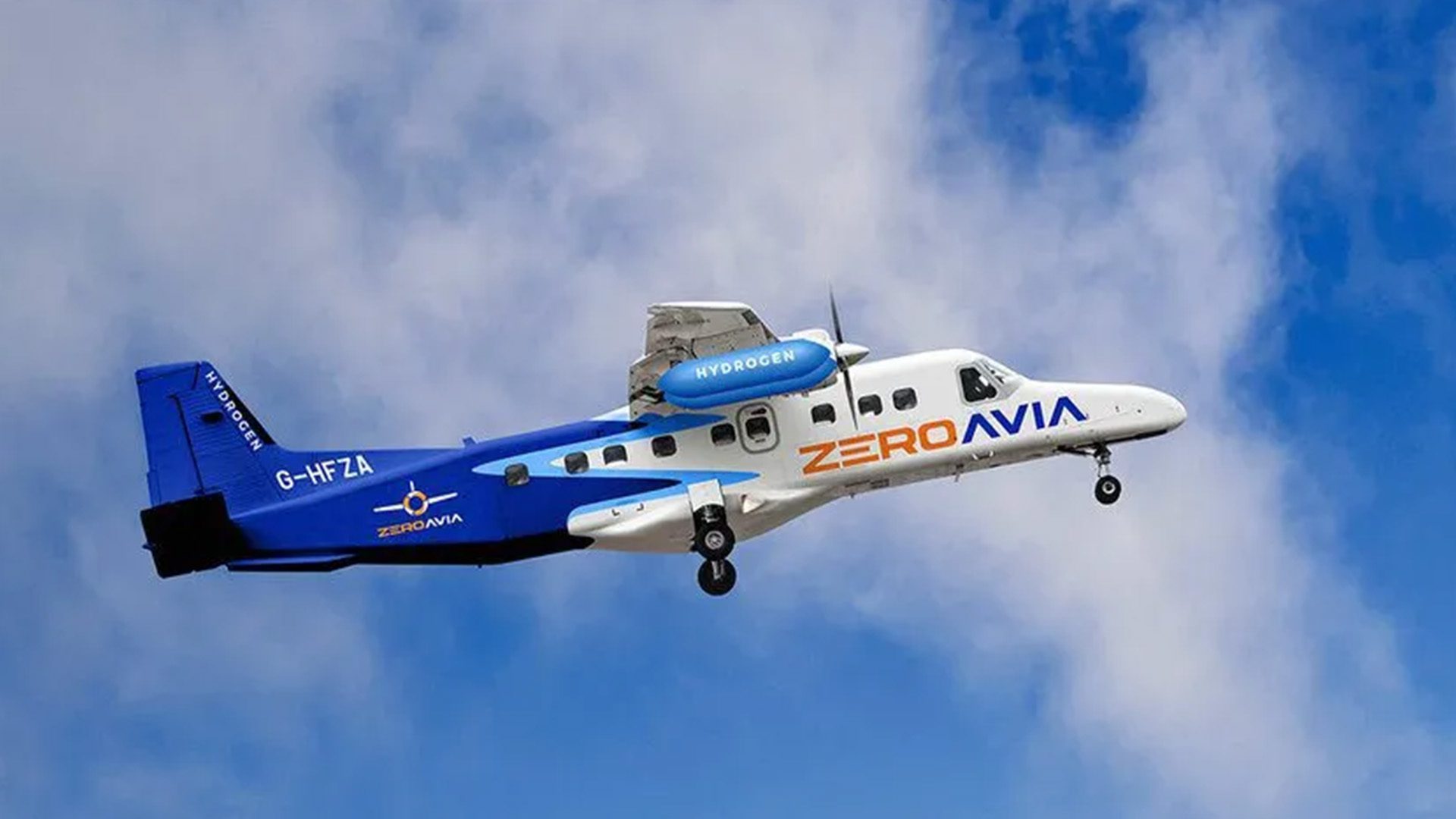 ZeroAvia's hydrogen-electric power plane