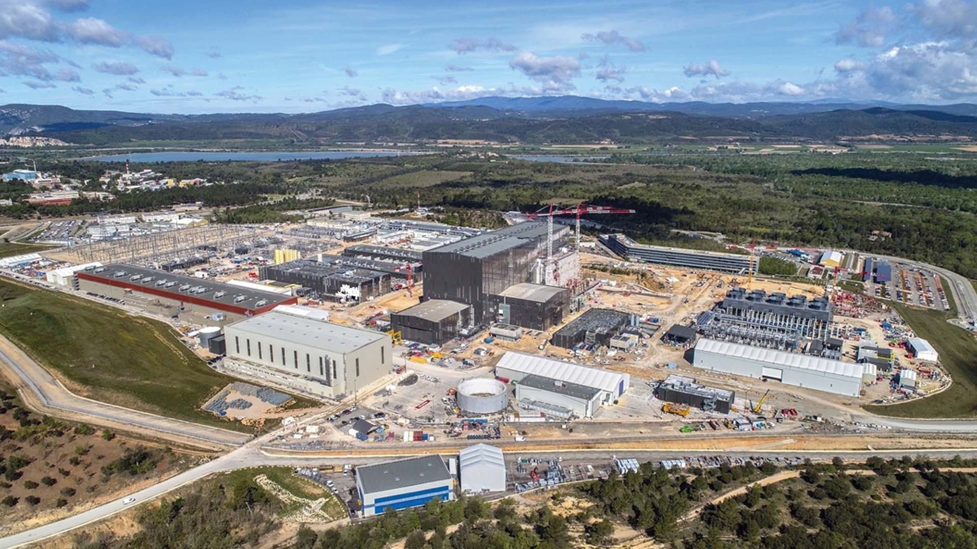 Lokacija ITER v Saint-Paul-les-Durance v Franciji