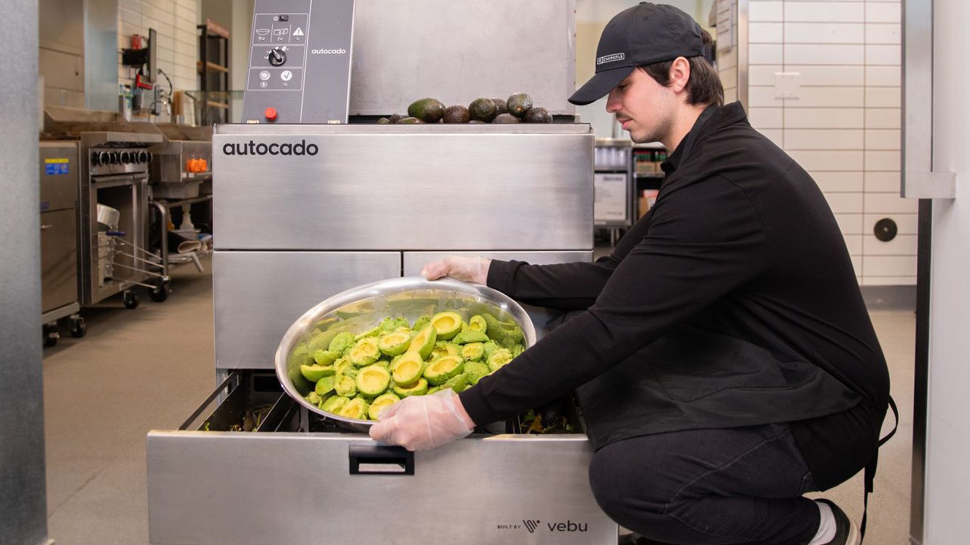 Chipotle's Autocado, a robot that prepares avocados for guacamole
