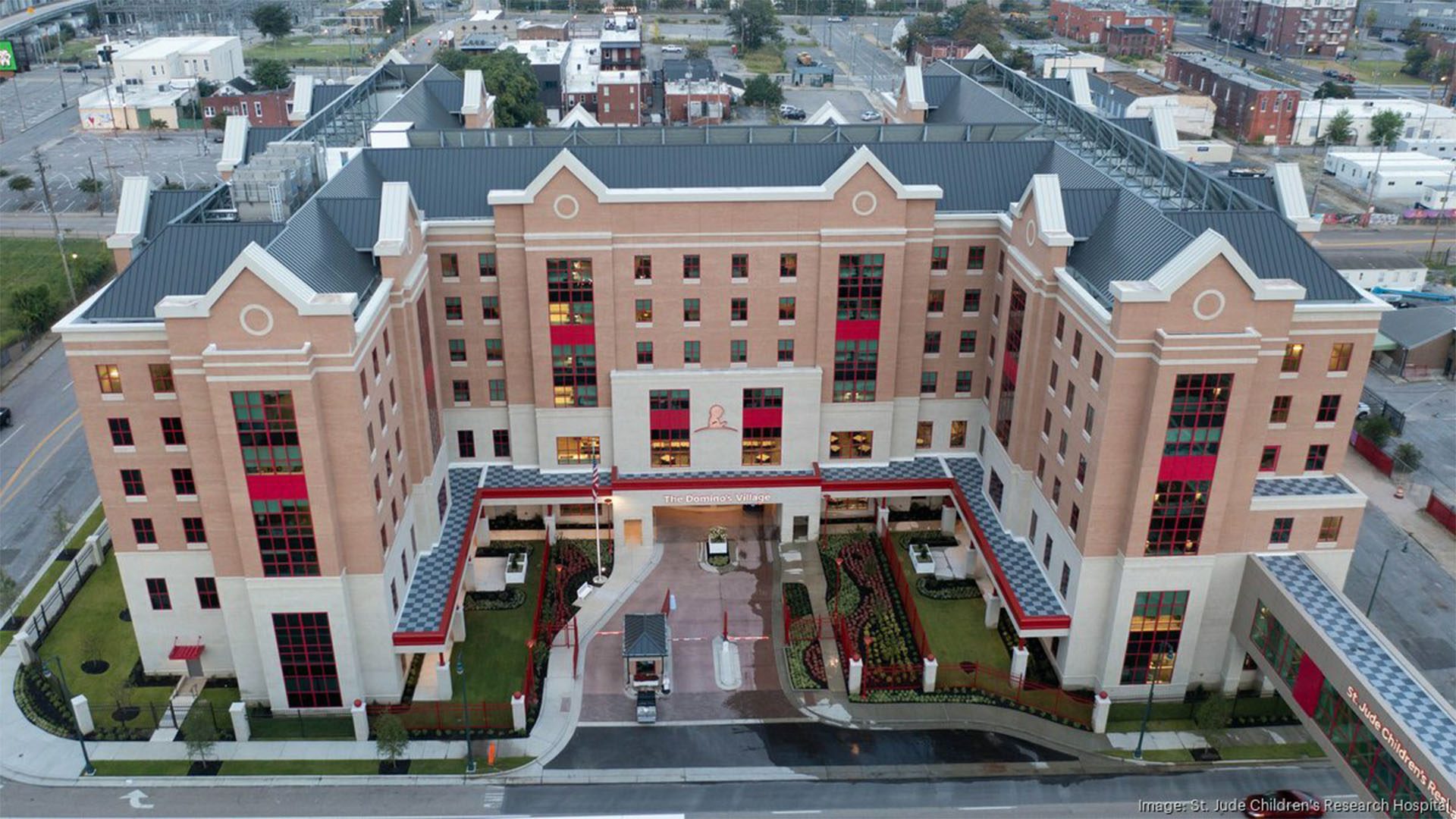 The Domino's Village St. Jude Children's Hospital Design The Domino's Village St. Jude Children's Hospital Design