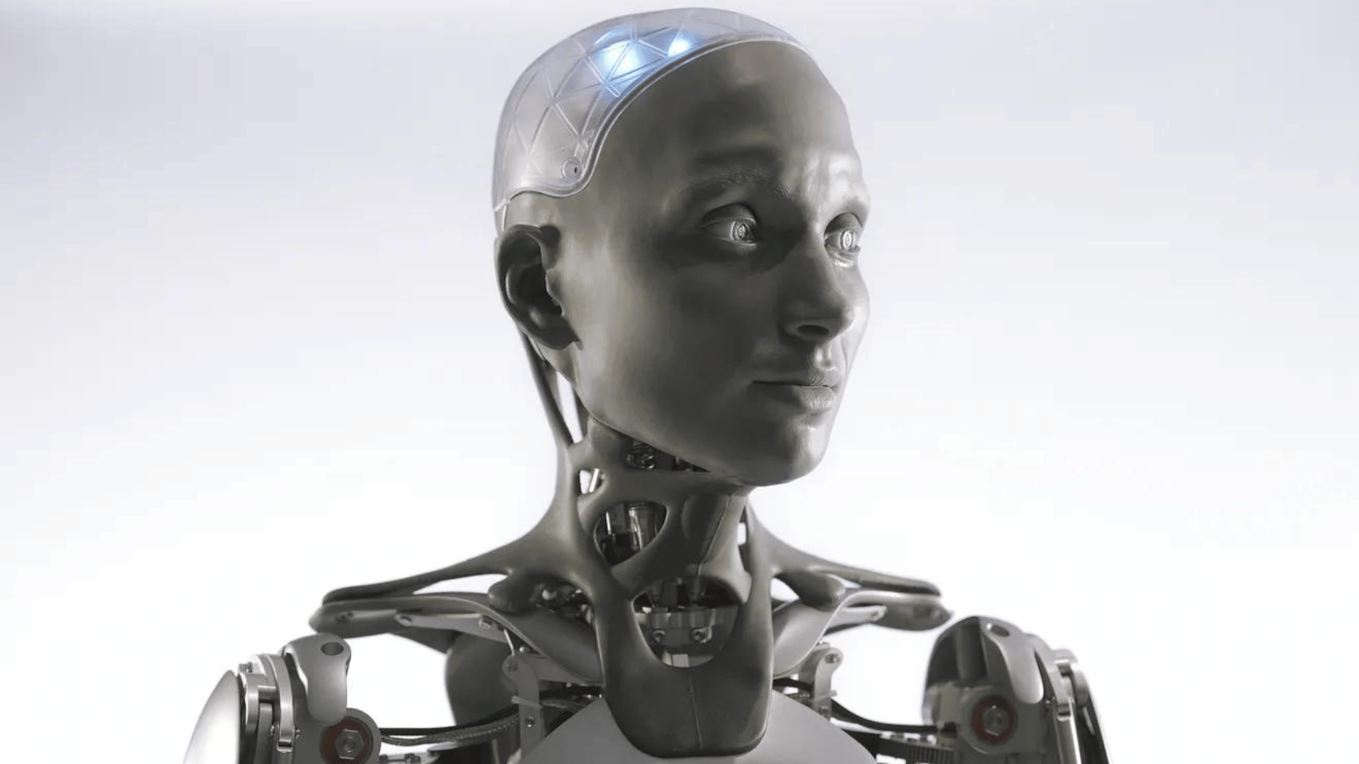 Aura, the humanoid robot at the MSG Sphere