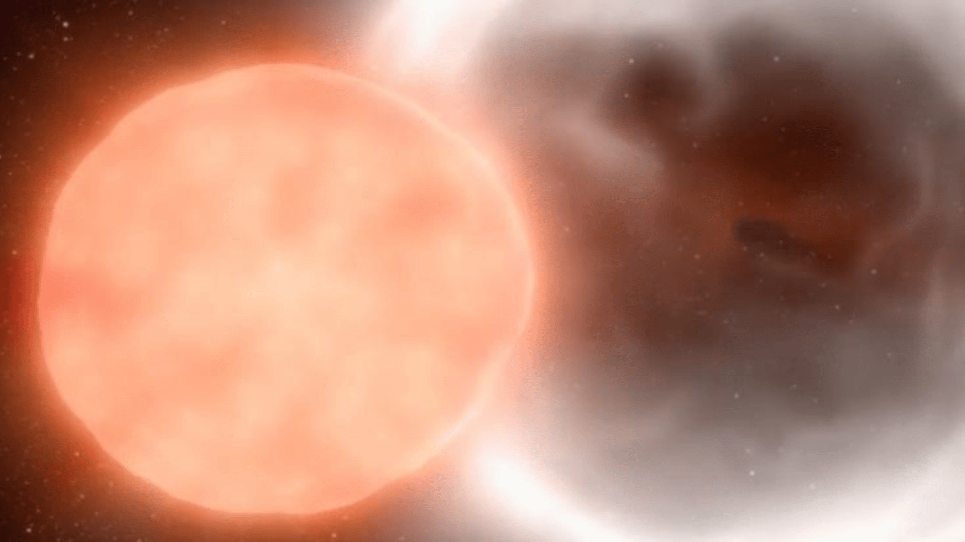 Artist depiction of a type Ia supernova. (NASA:JPL-Caltech)