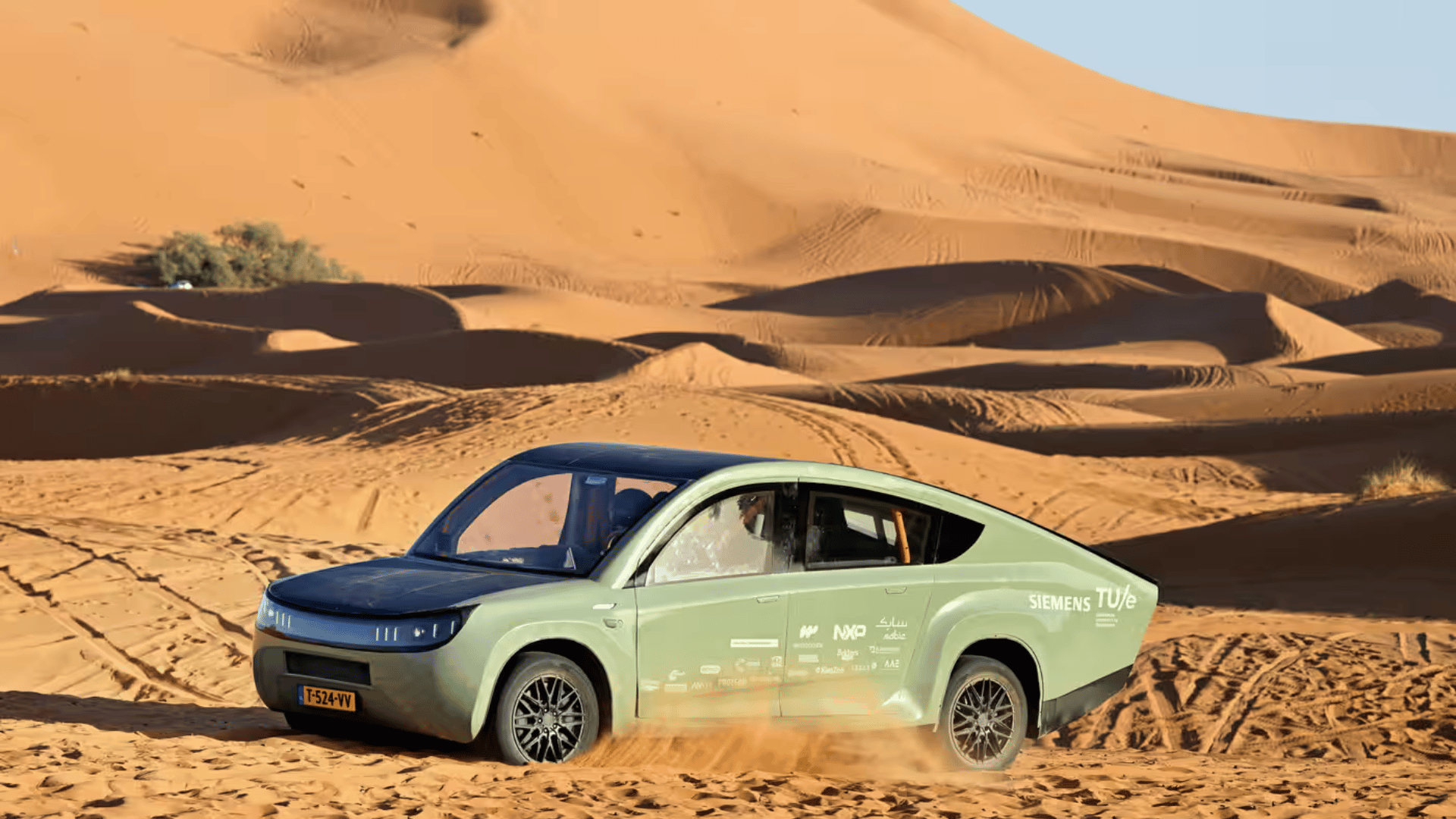 World’s first off-road solar-powered SUV