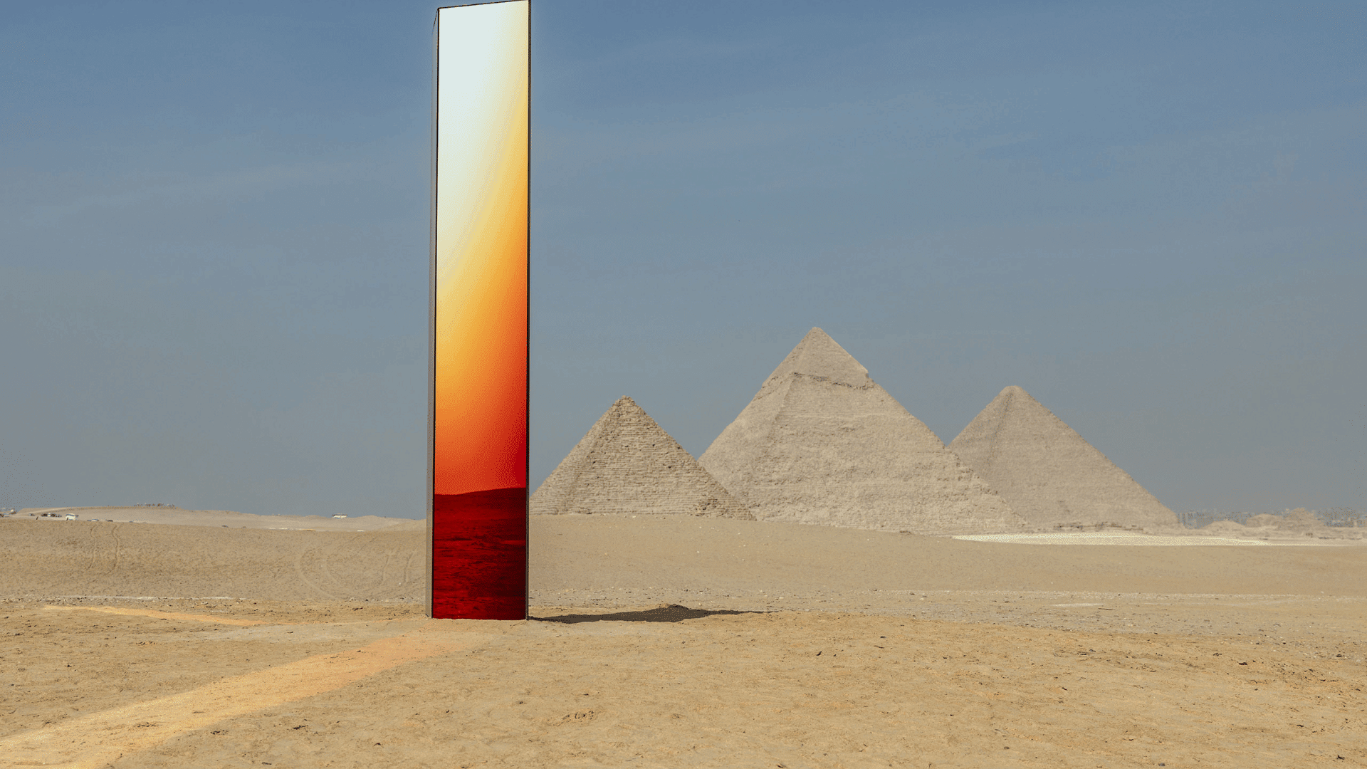 Art Exhibition Ra Sundial Pyramids of Giza