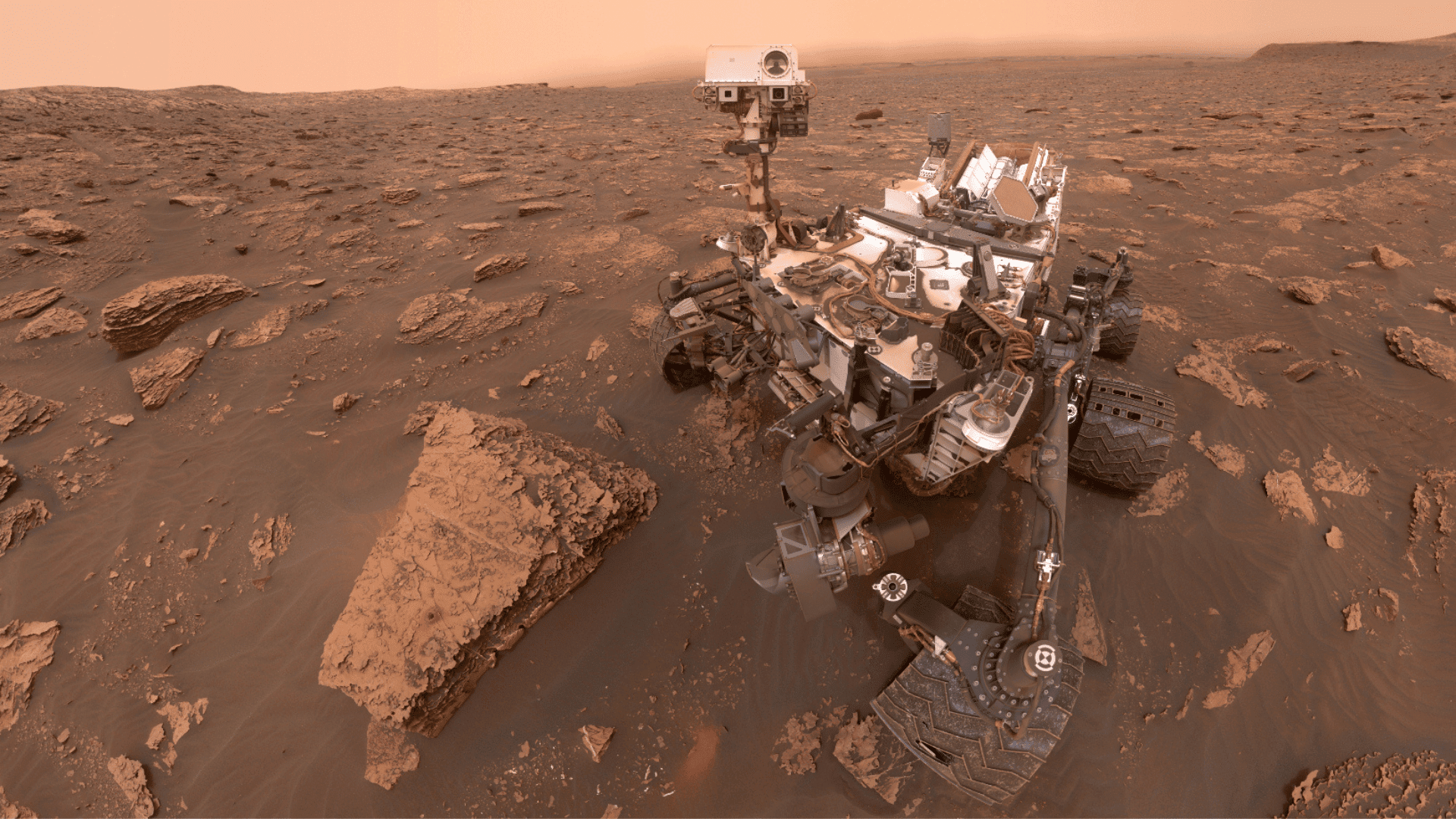 Curiosity Rover New Study Shows Signs of Ancient Rivers on Mars