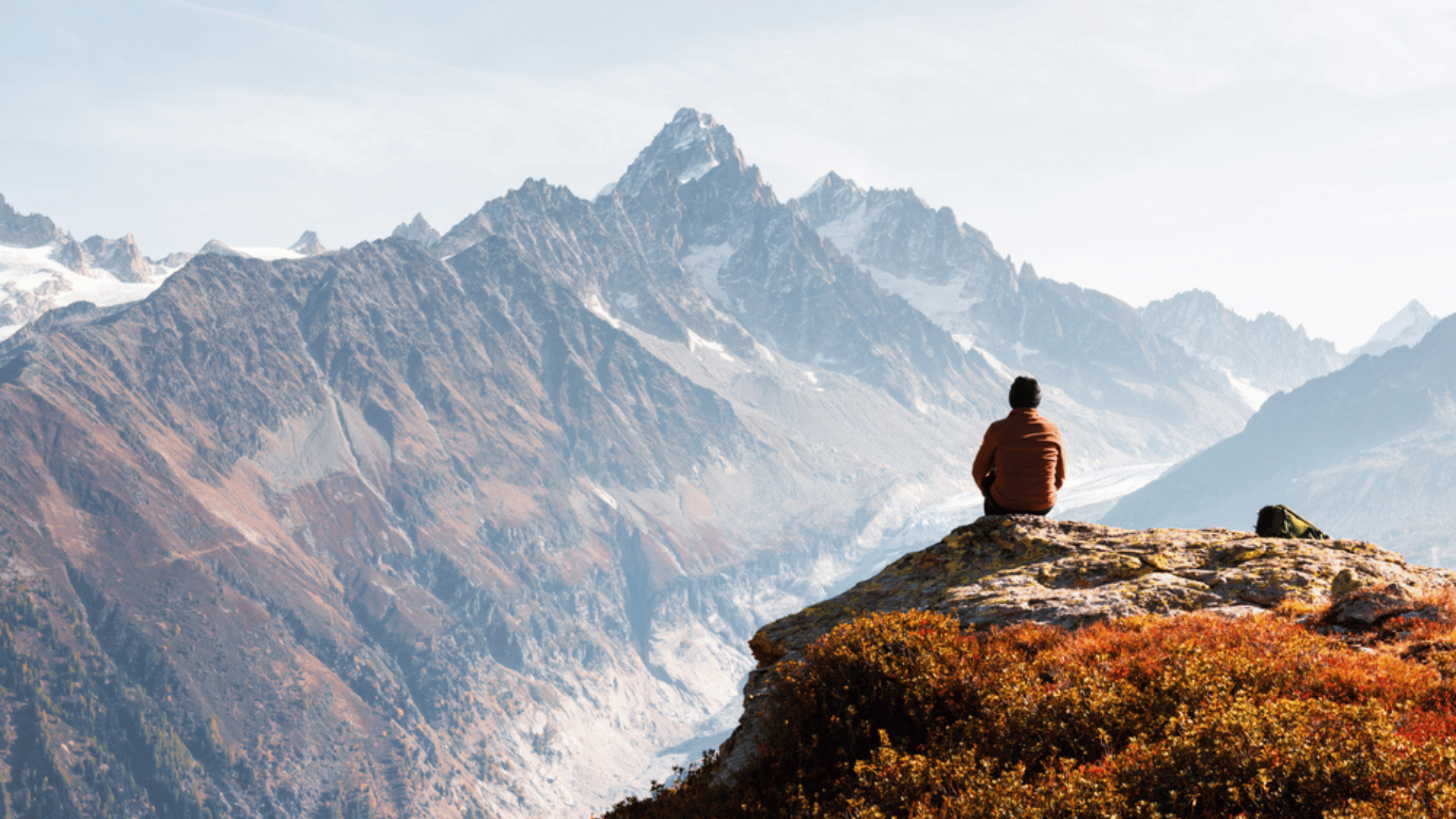 Person Sitting In Nature Studies Show Health Benefits