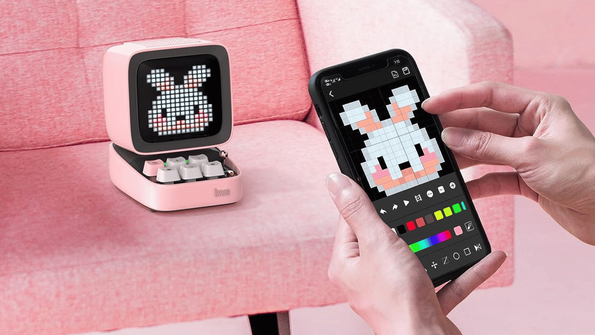 Divoom Ditoo’s Pixel Art Bluetooth Speaker
