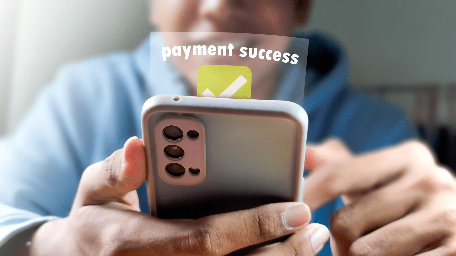 Online payments on a phone