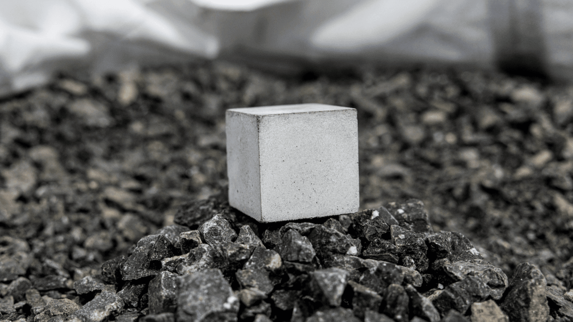 A mortar cube composed of cement made through Brimstone’s process. (Jose Romero:Brimstone)