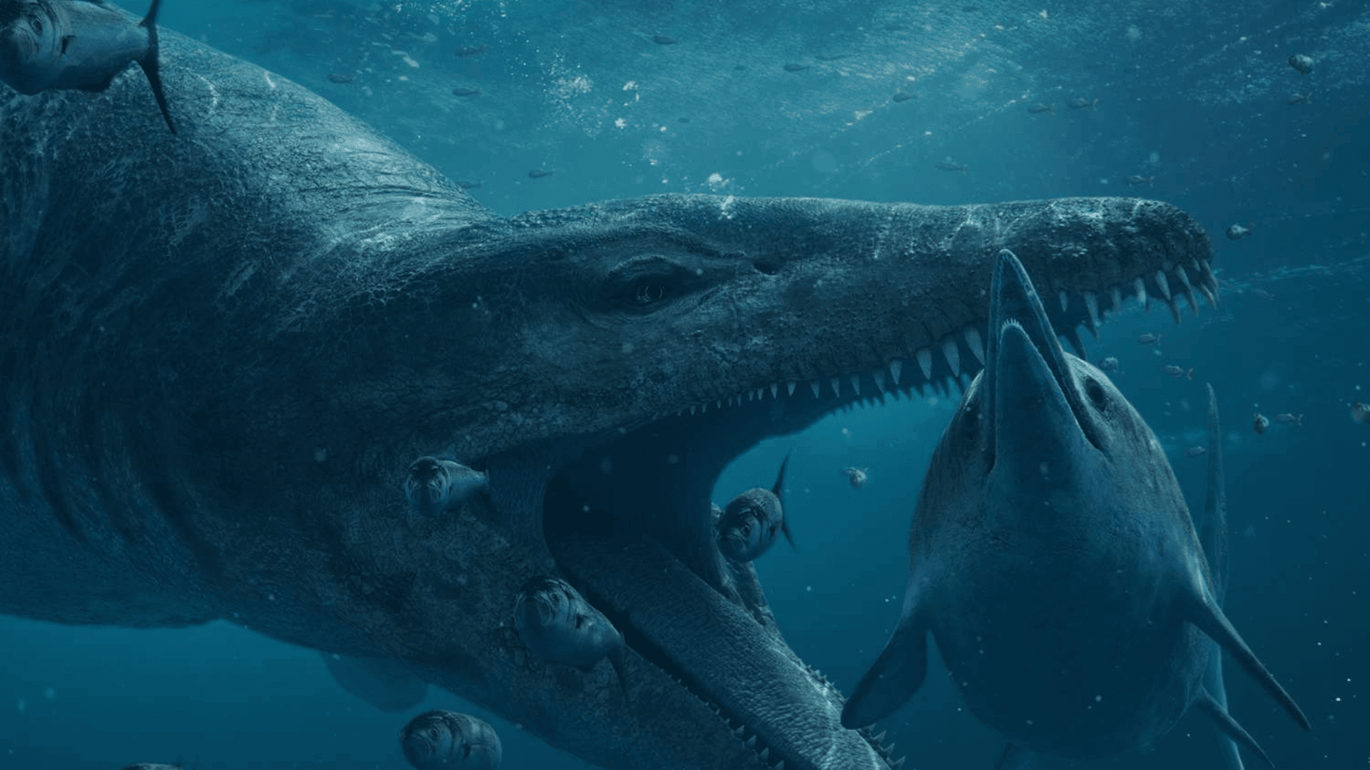 A rendering of a pliosaur. BBC STUDIOS