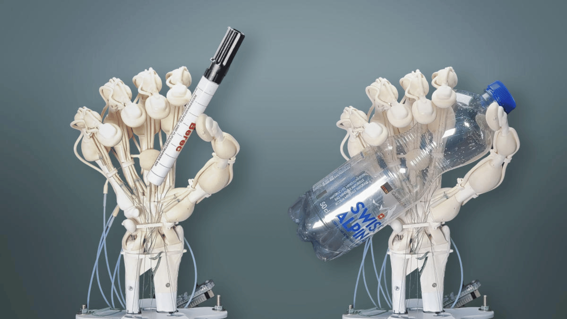 First 3D Printed Hand with Ligaments, Bones, and Tendons ETH Zurich:Thomas Buchner