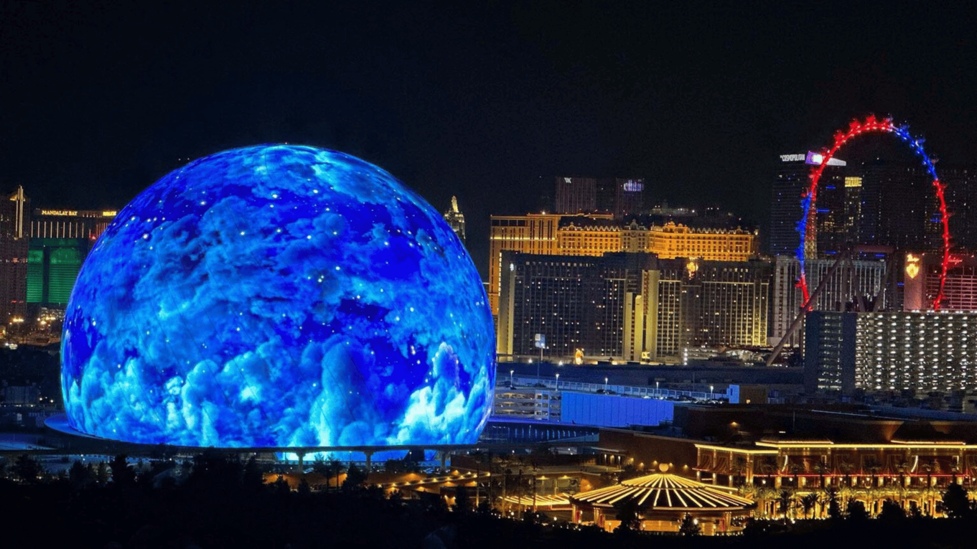 Las Vegas The Sphere LED Technology; Photo: Sphere Entertainment