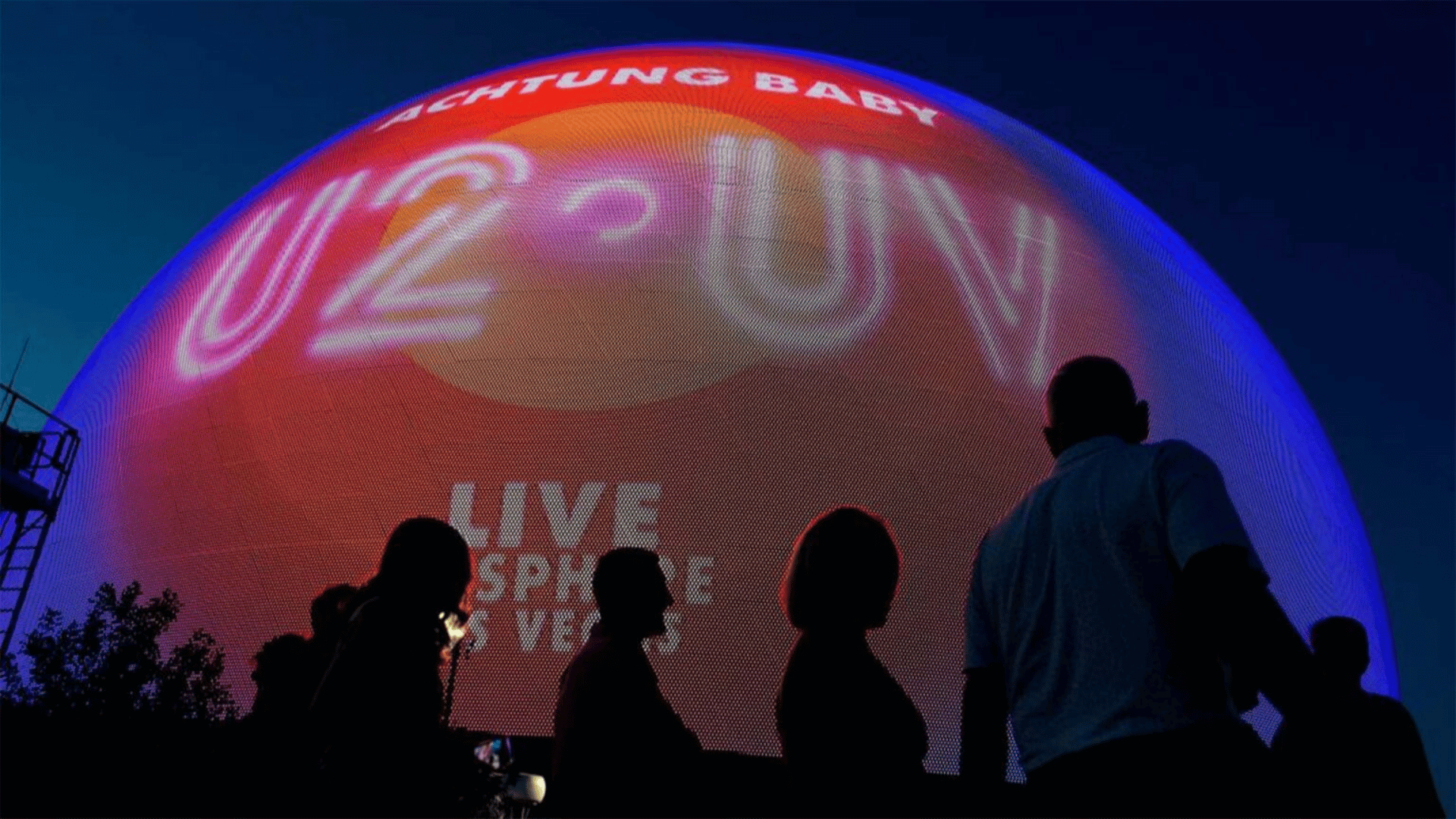 People entering Las Vegas Sphere for U2 Concert; Photo: John Locher:AP