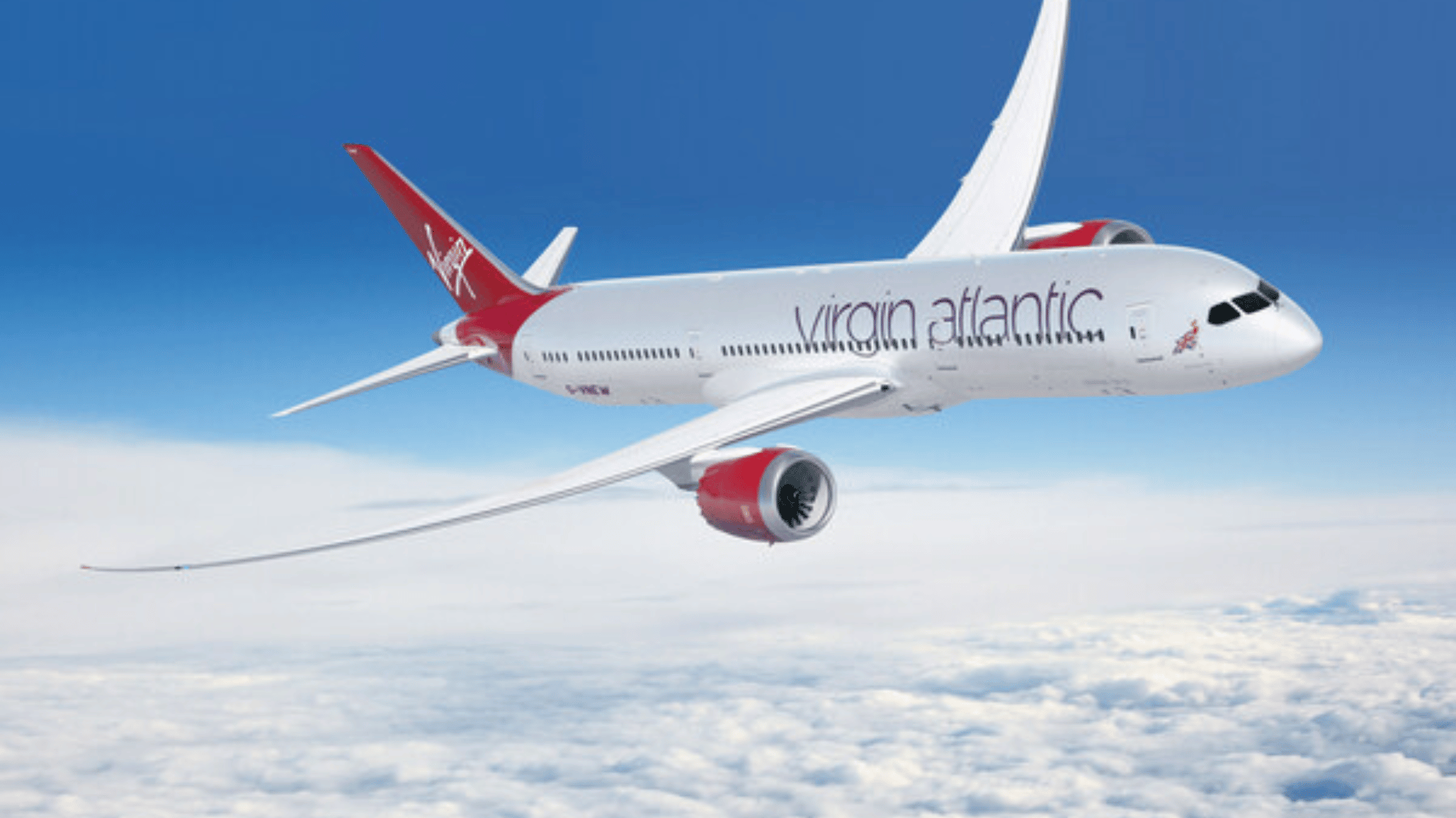 Virgin Atlantic flies world’s first 100% Sustainable Aviation Fuel flight from London to New York City.