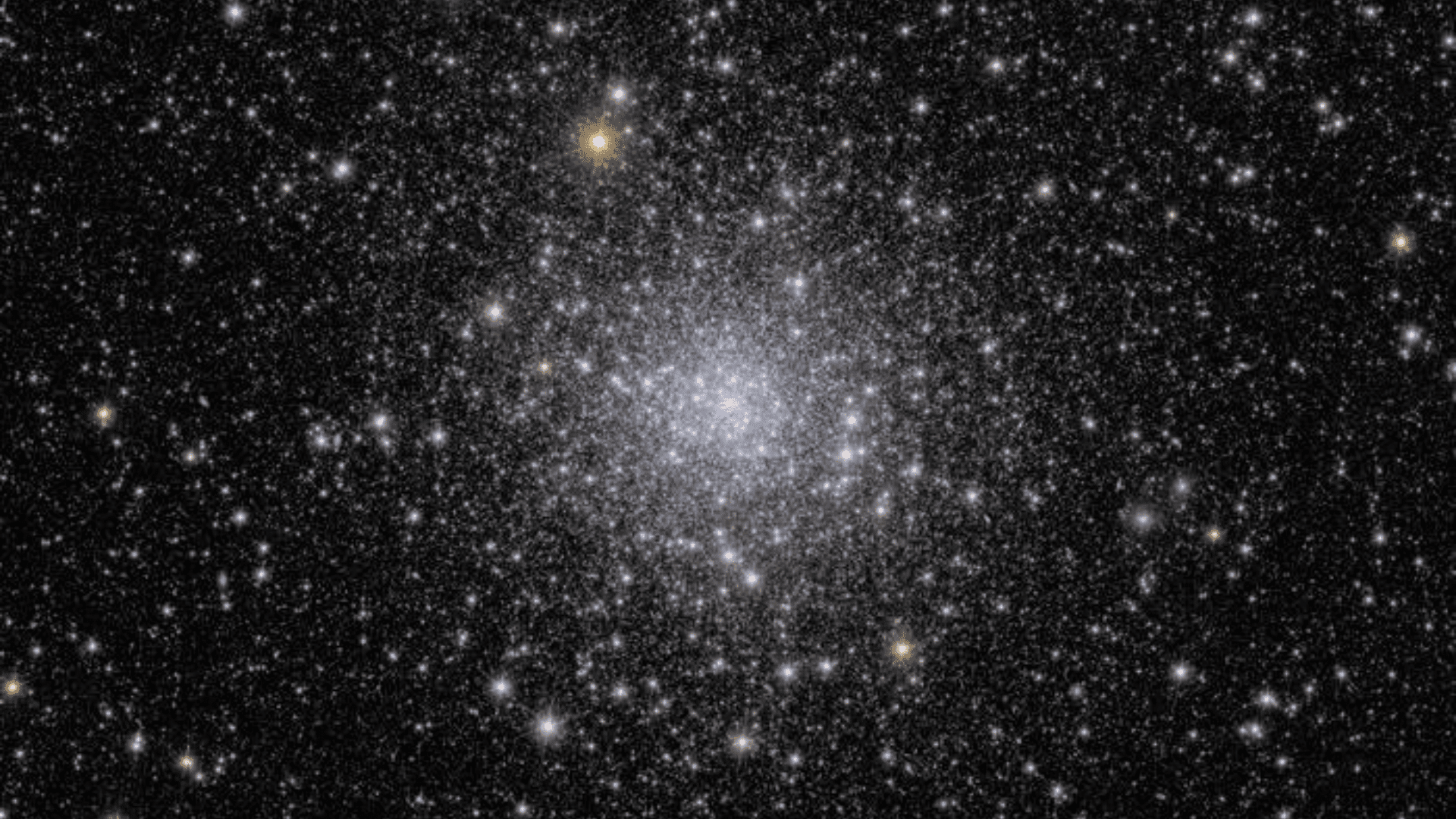 Vista de Euclides del cúmulo globular NGC 6397