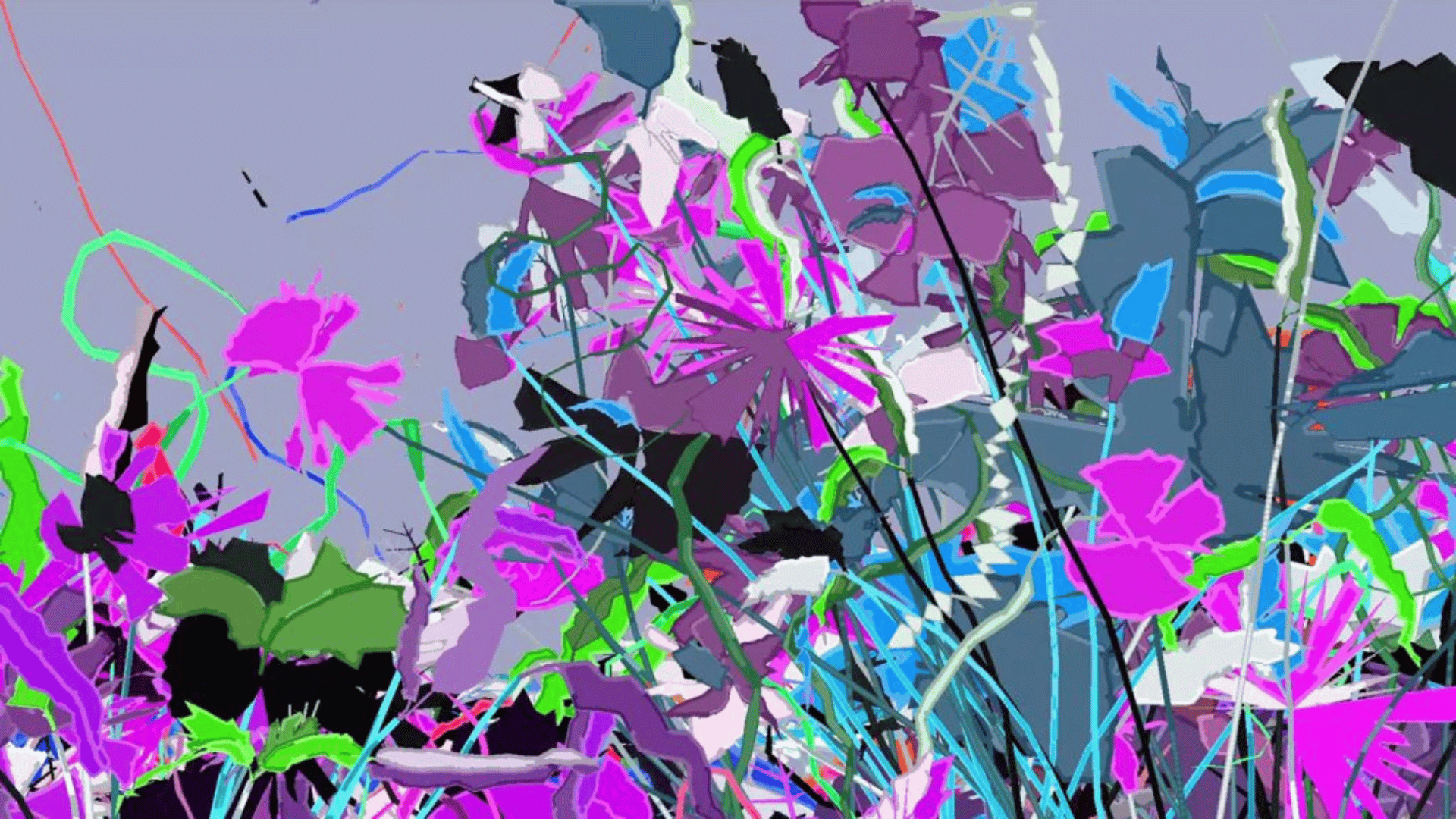 Harold Cohen, AARON Gijon (2007). Whitney Museum of American Art, New York; purchase, with funds from the Digital Art Committee 2023.21. © Harold Cohen Trust Harold Cohen, AARON Gijon (2007). Whitney Museum of American Art, New York; purchase, with funds from the Digital Art Committee 2023.21. © Harold Cohen Trust.