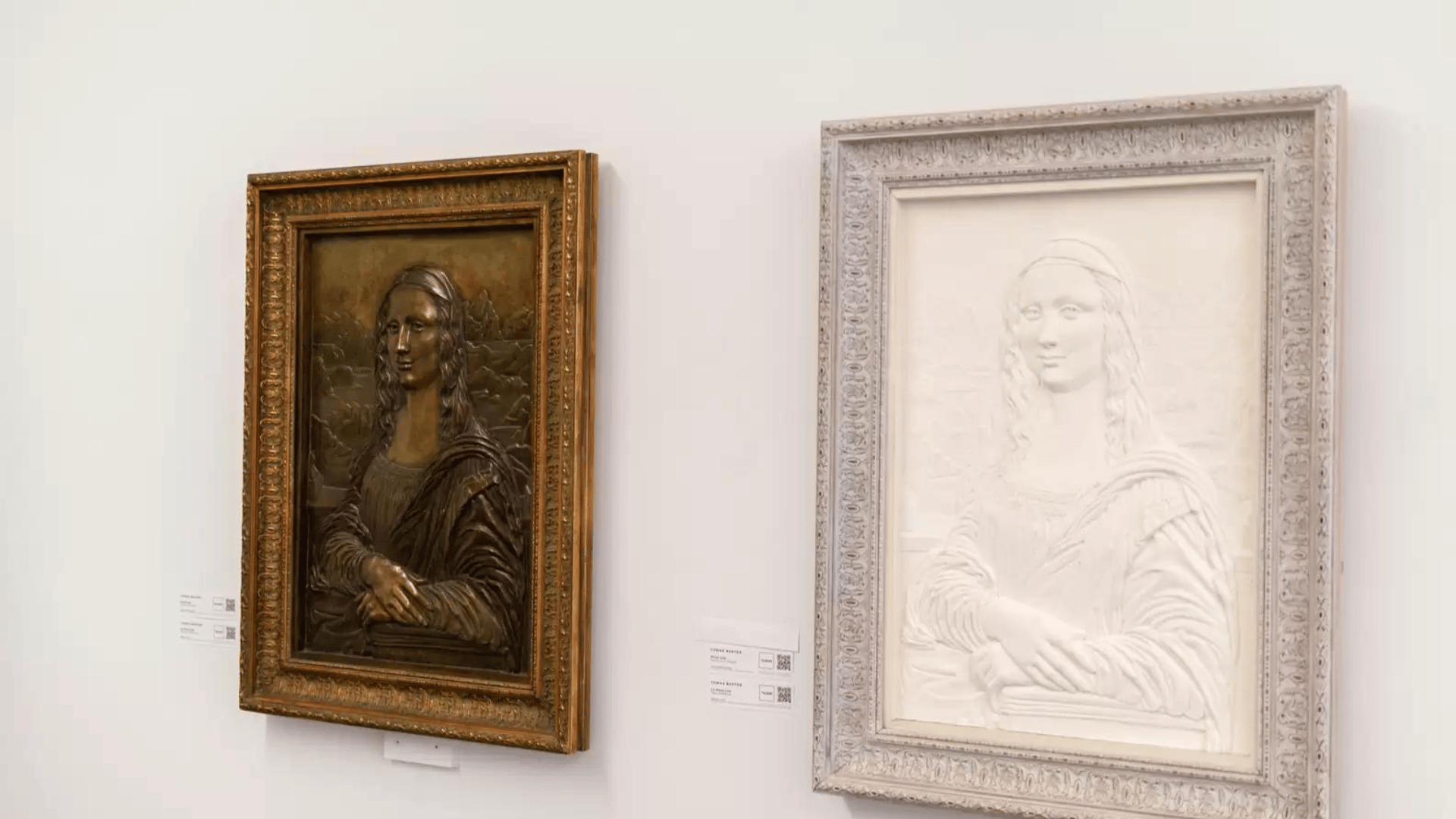 Mona Lisa Recreated With Texture For Visually Impaired