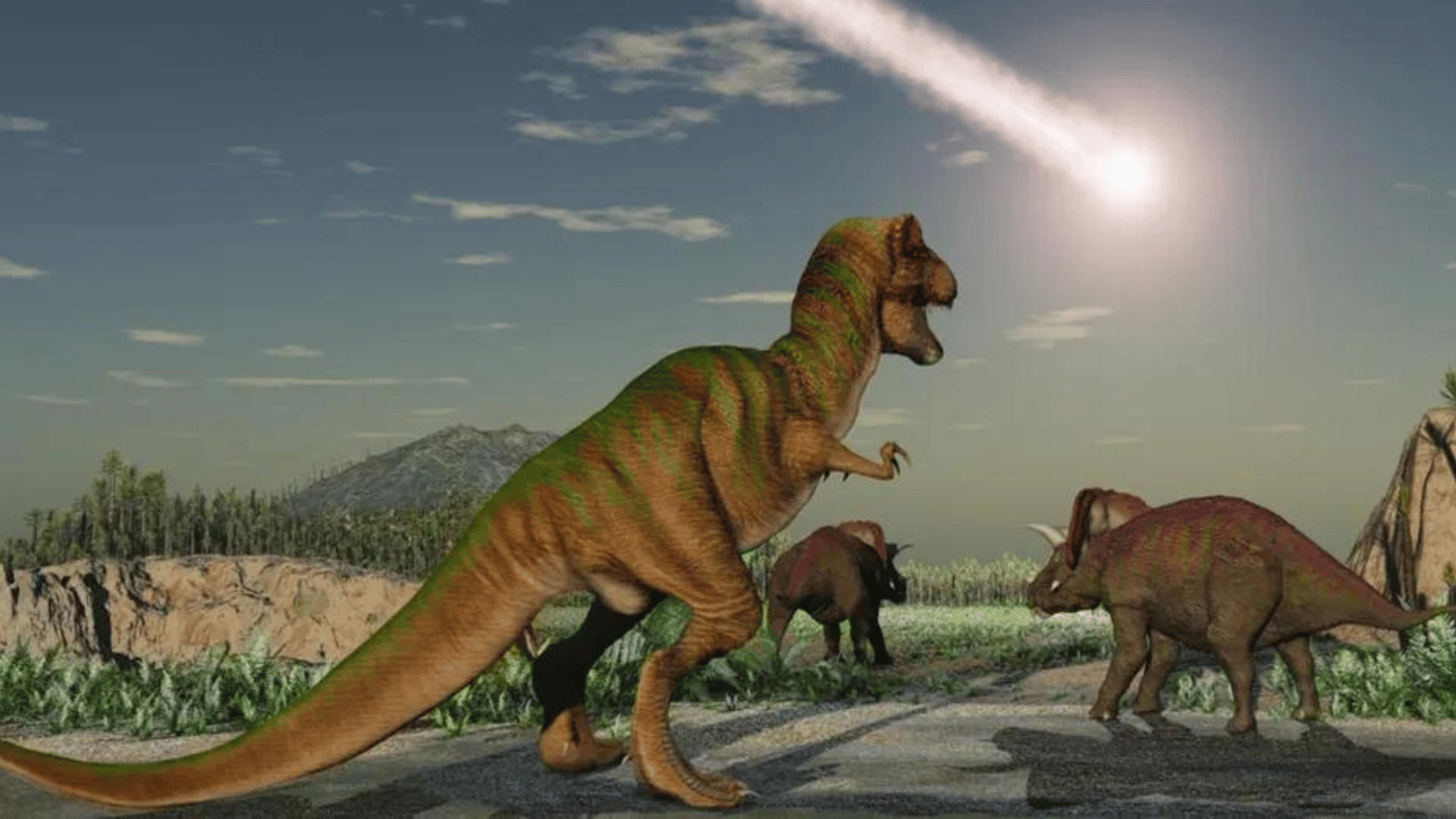 Photo illustration of dinosaurs. (Esteban De Armas:Shutterstock)