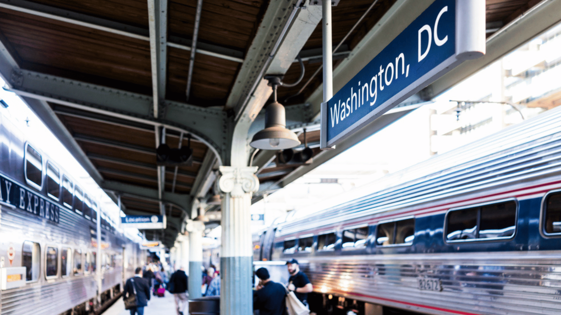 Amtrak Washington D.C. Travelers Switching To Train Travel