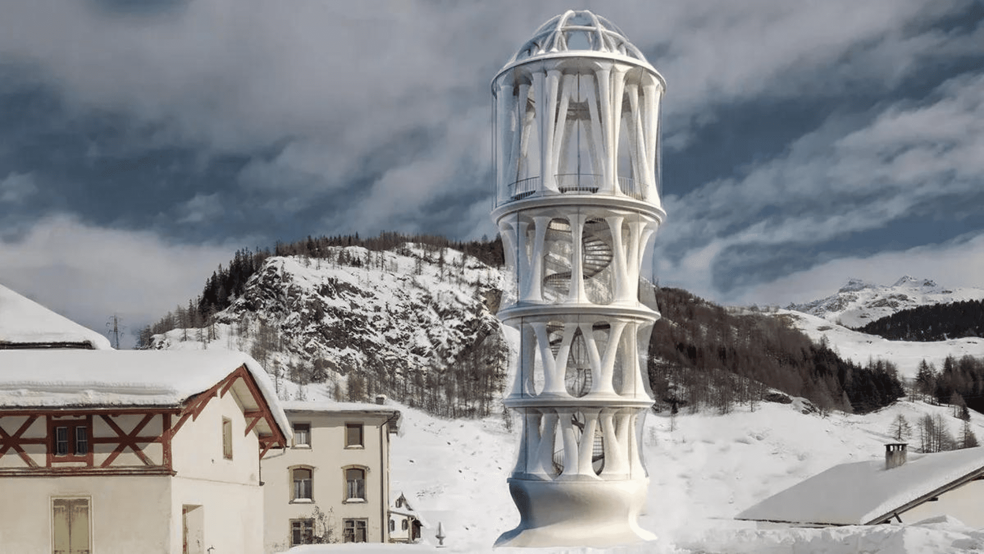 3D printed tower