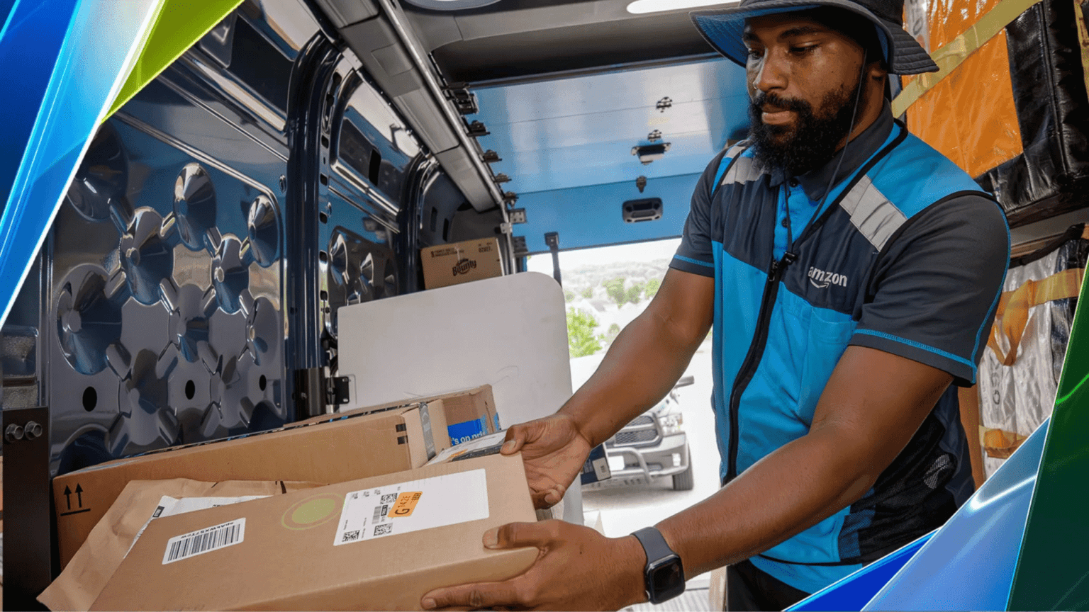 Amazon’s New AIPowered Vision Tech Helps Drivers Deliver Packages
