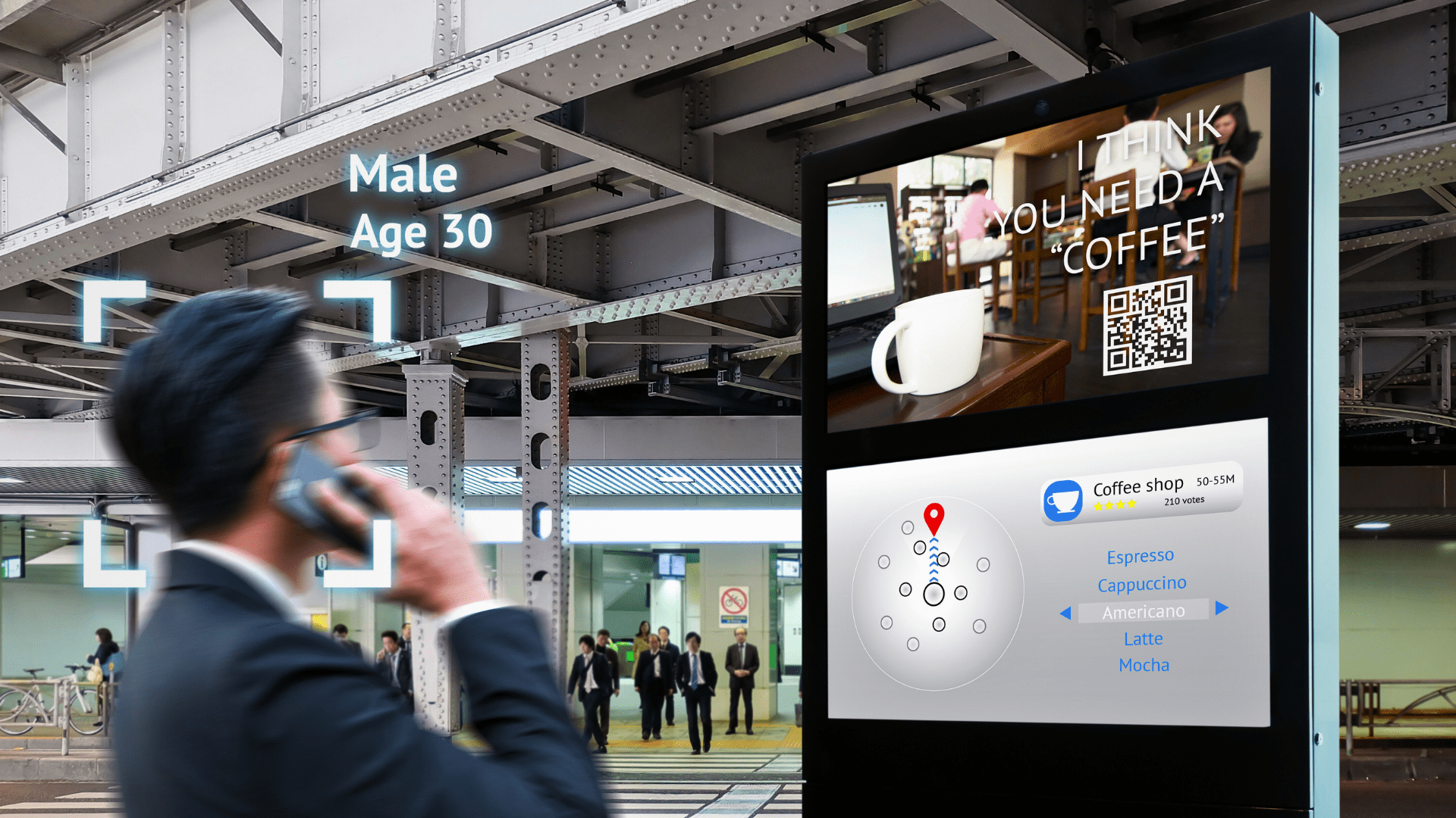 Digital Signage marketing Interactive artificial intelligence tomorrows world today