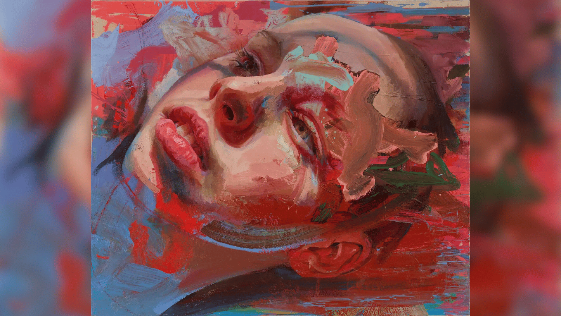 Drift by Jenny Saville, 2020-2022 © Jenny Saville, Courtesy Gagosian. Drift by Jenny Saville, 2020-2022 © Jenny Saville, Courtesy Gagosian.
